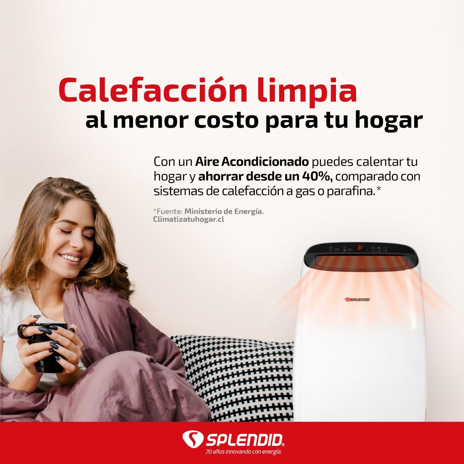 Aire acondicionado portátil 12000BTU Splendid-2