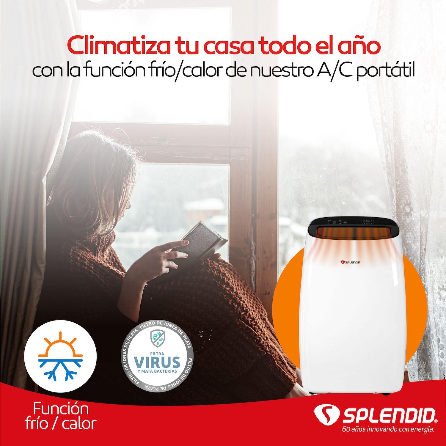Aire acondicionado portátil 12000BTU Splendid-5
