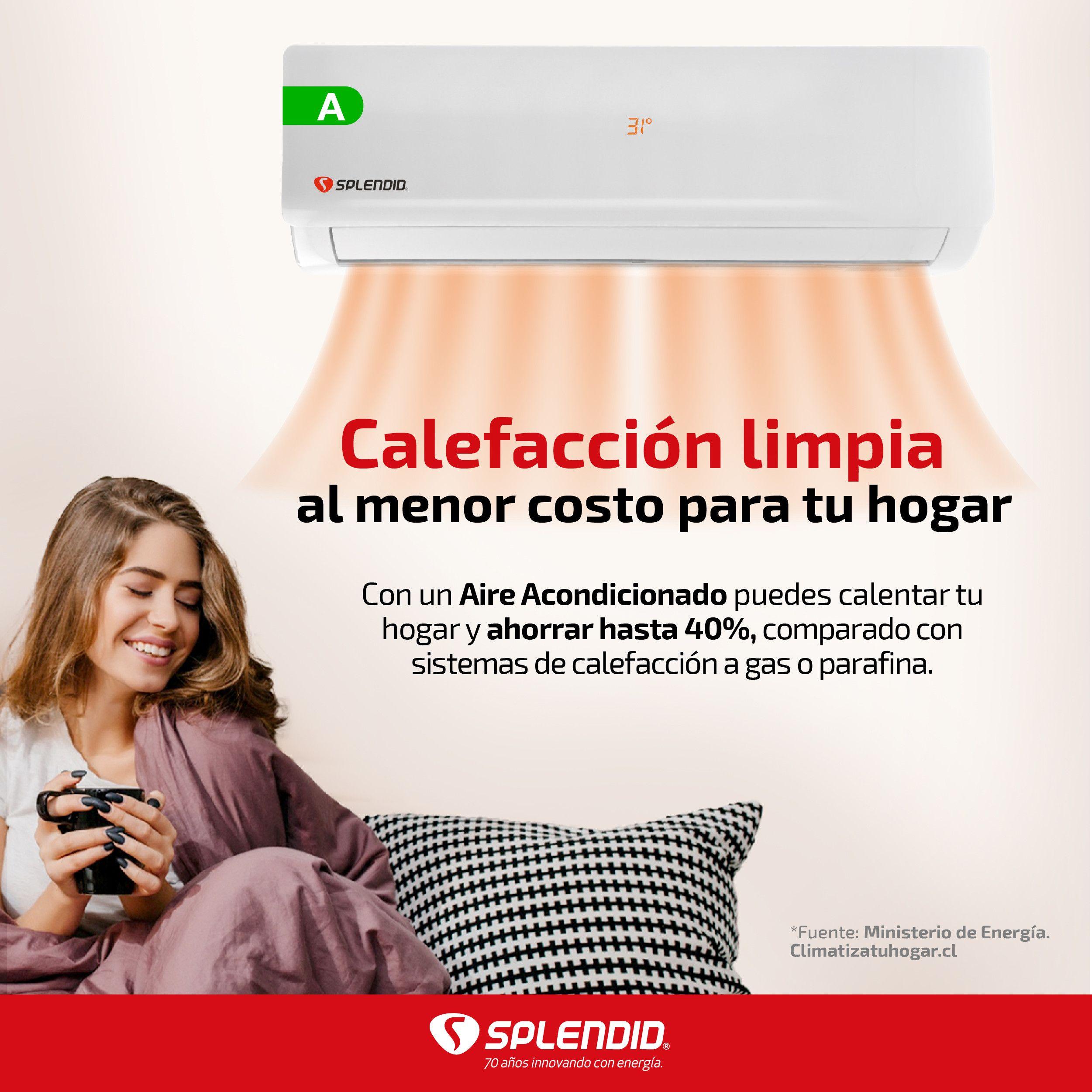 Aire acondicionado Split 9000BTU Splendid-2