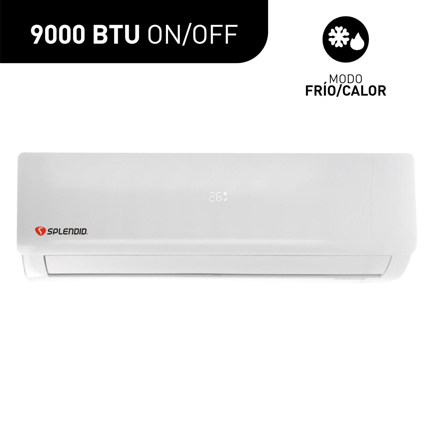 Aire acondicionado Split 9000BTU Splendid-9
