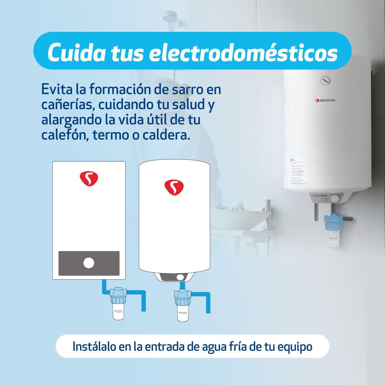 Pack Filtro de agua Antisarro 250gr + Recarga 500gr Splendid-4