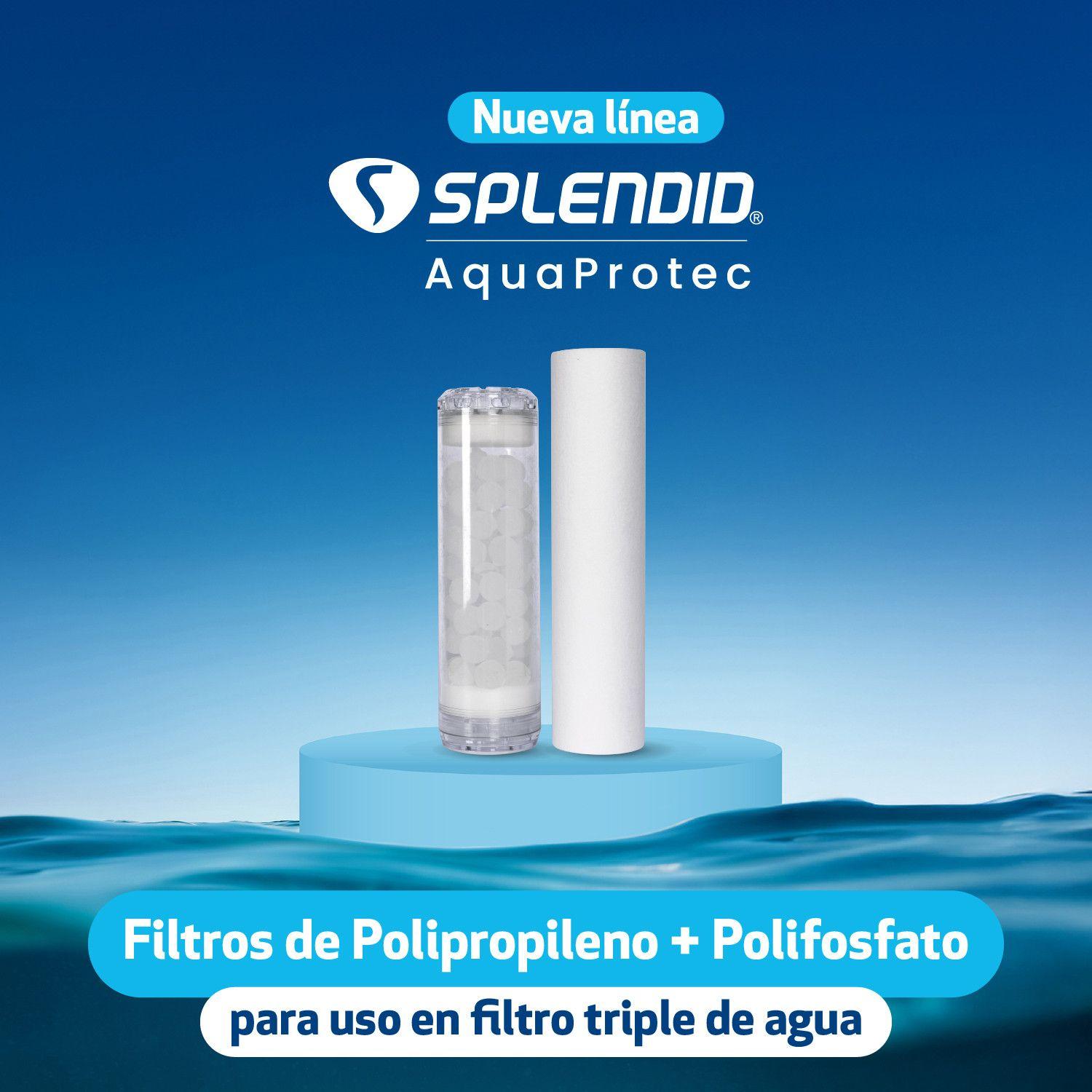 Repuestos Polipropileno y Polifosfato Filtro Triple Splendid-3