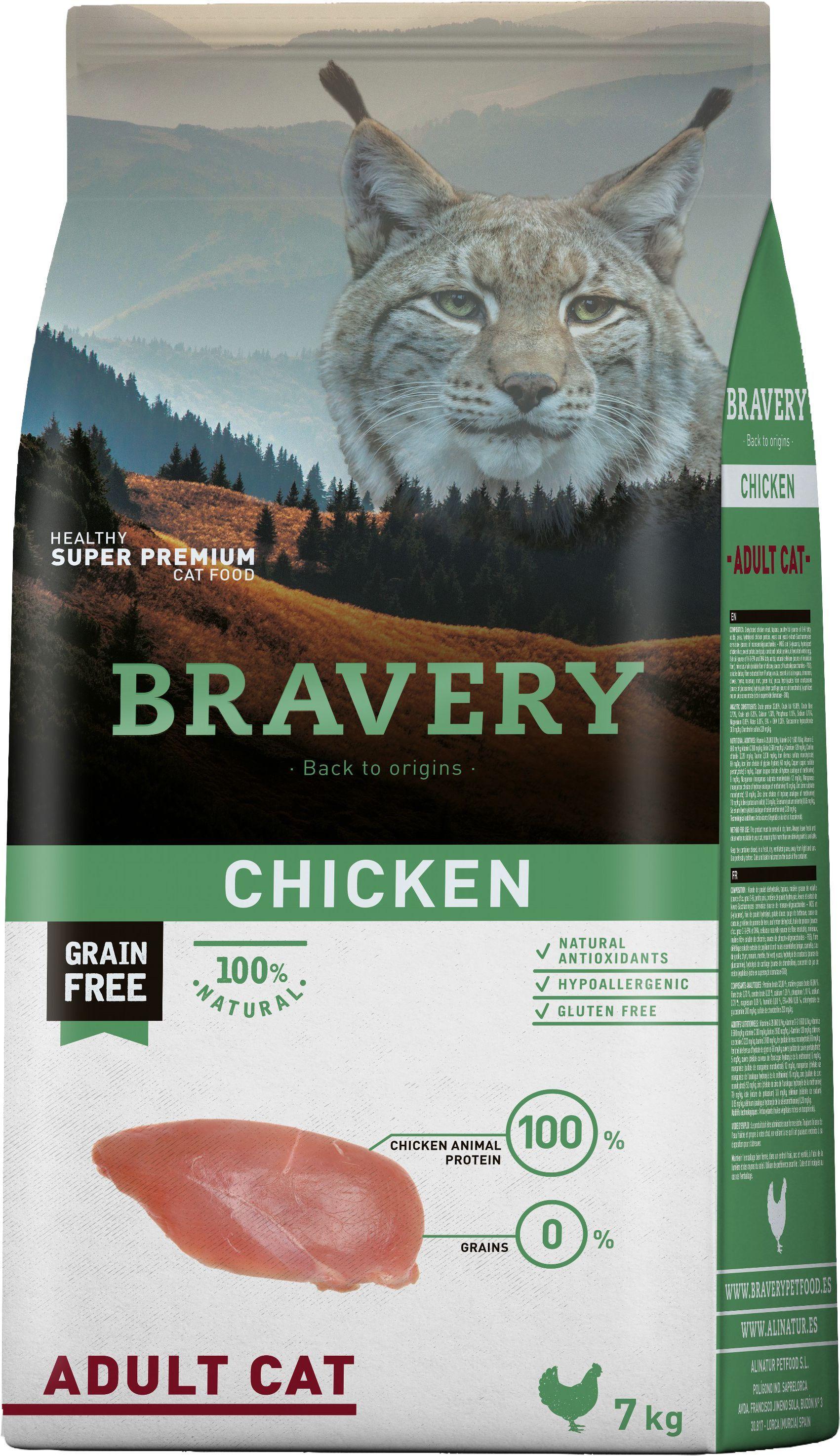 Bravery Chicken Adult Cat 7Kg-0