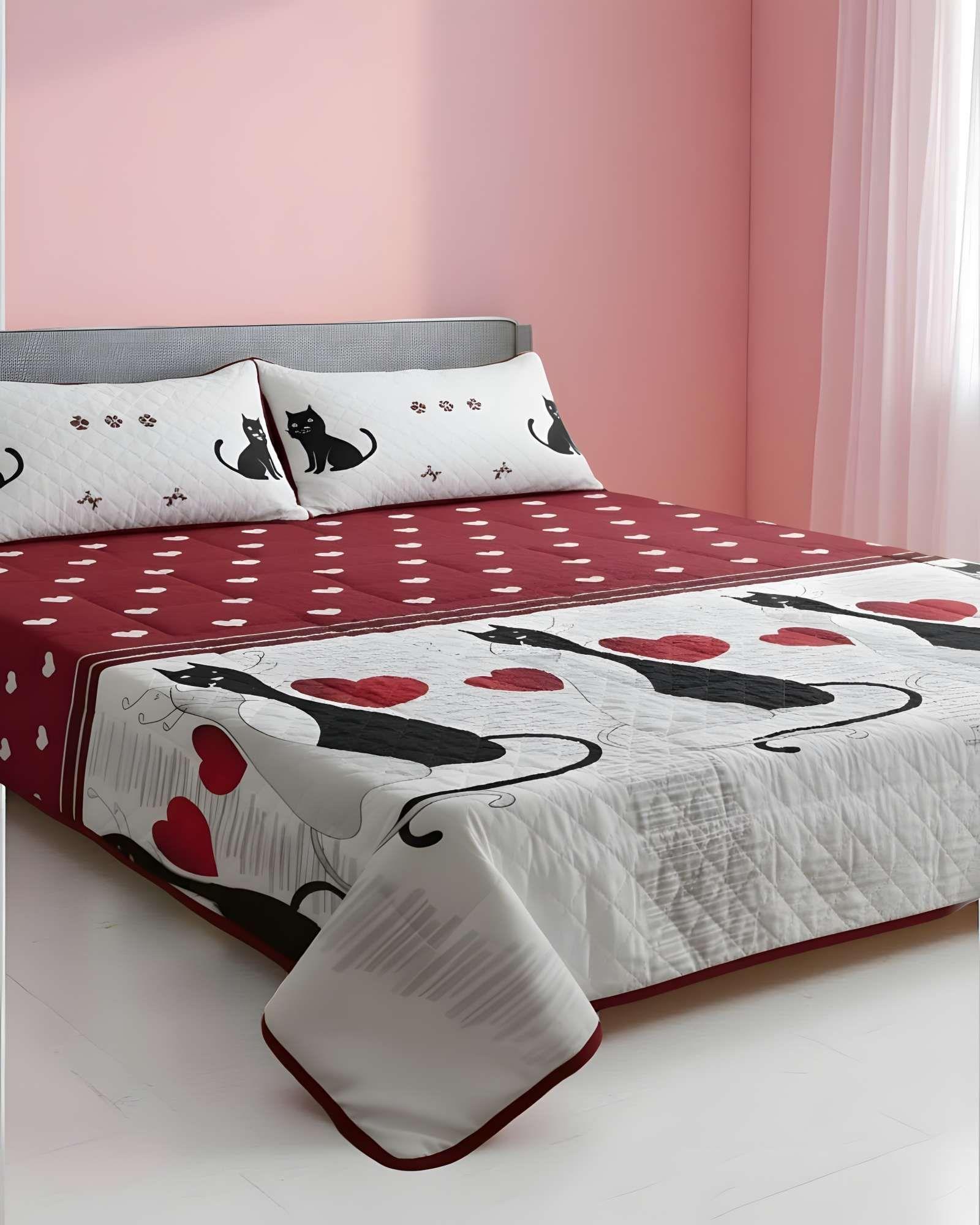 QUILT CUBRECAMA DE VERANO PLAZA Y MEDIA INFANTIL BLANCO 03-3