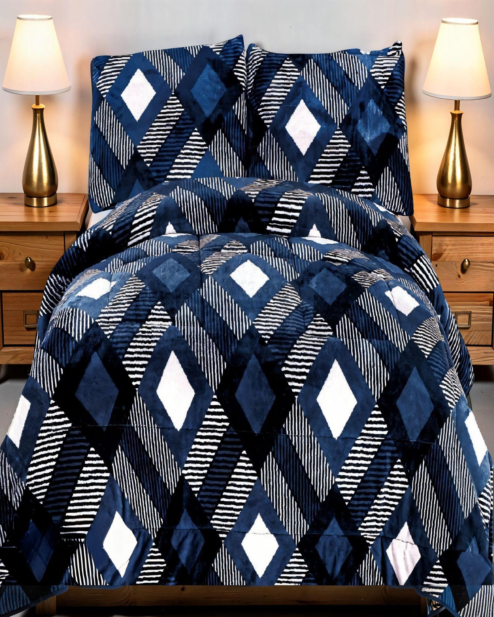 COBERTOR SHERPA 2 PLAZAS 230X250CM GRIS B28-3