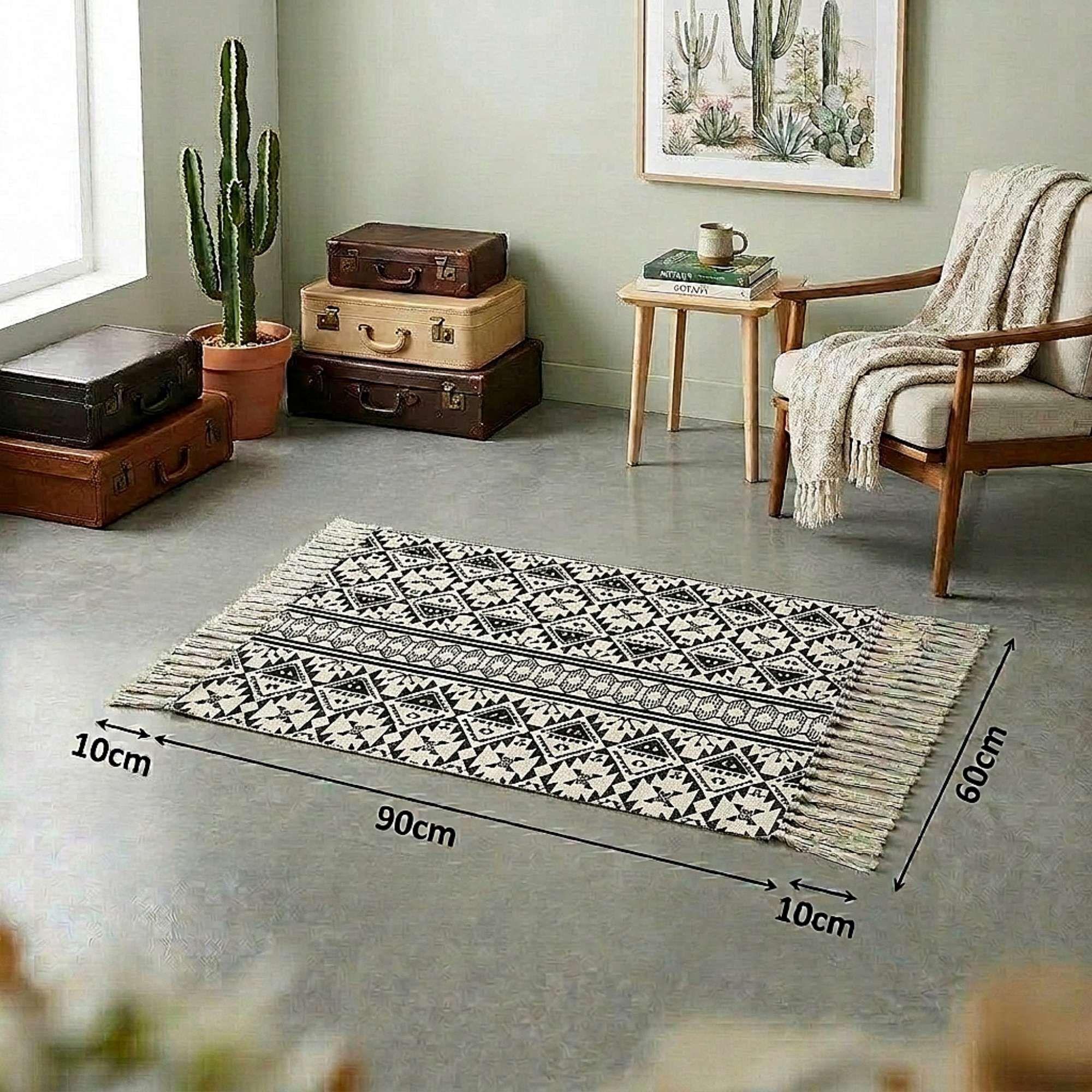 SET DE 2 BAJADAS DE CAMAS DECORATIVAS 60x90cm 14-3