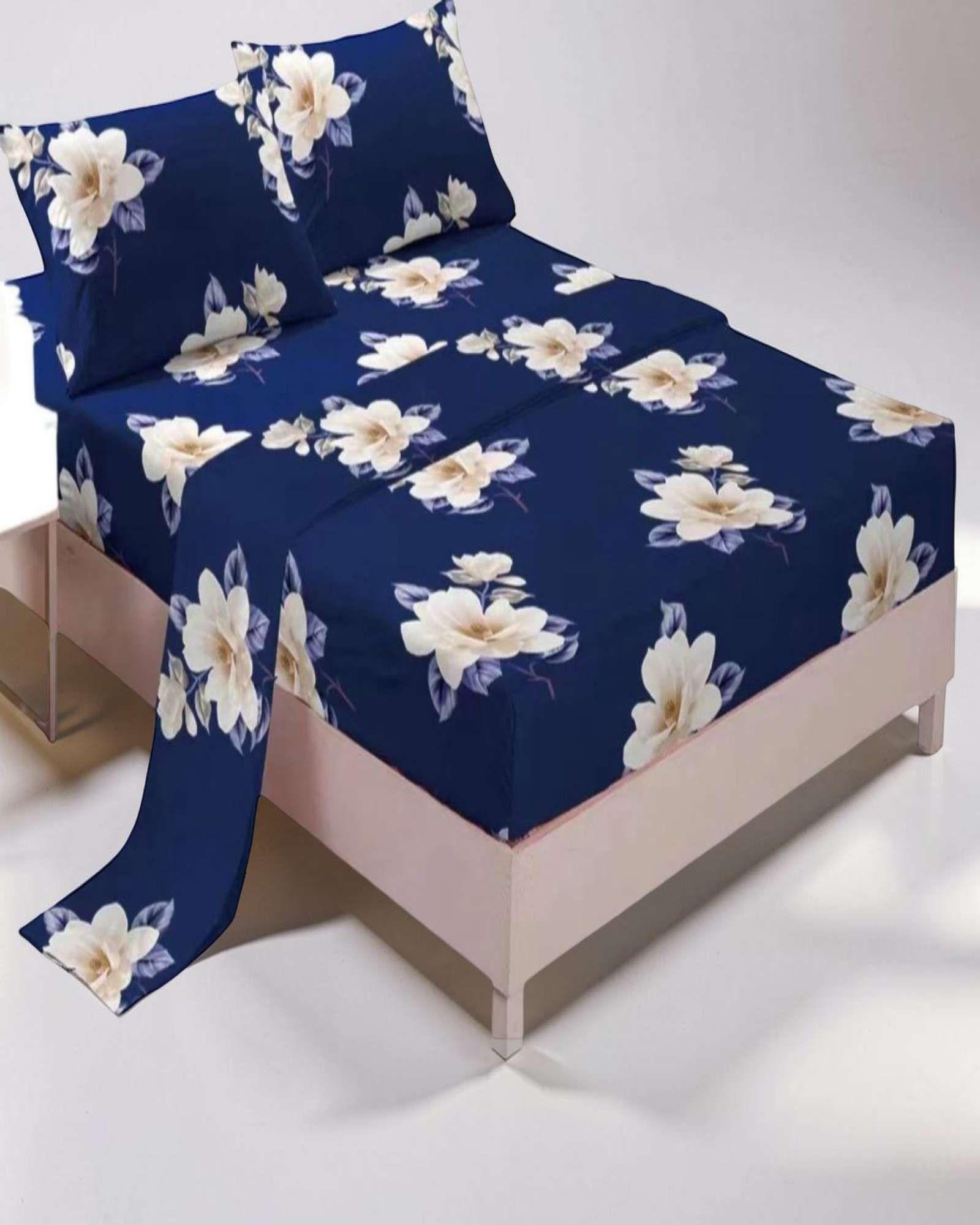 PACK DE SABANAS 200 HILOS  2 PLAZAS CON DISEÑO S04-2