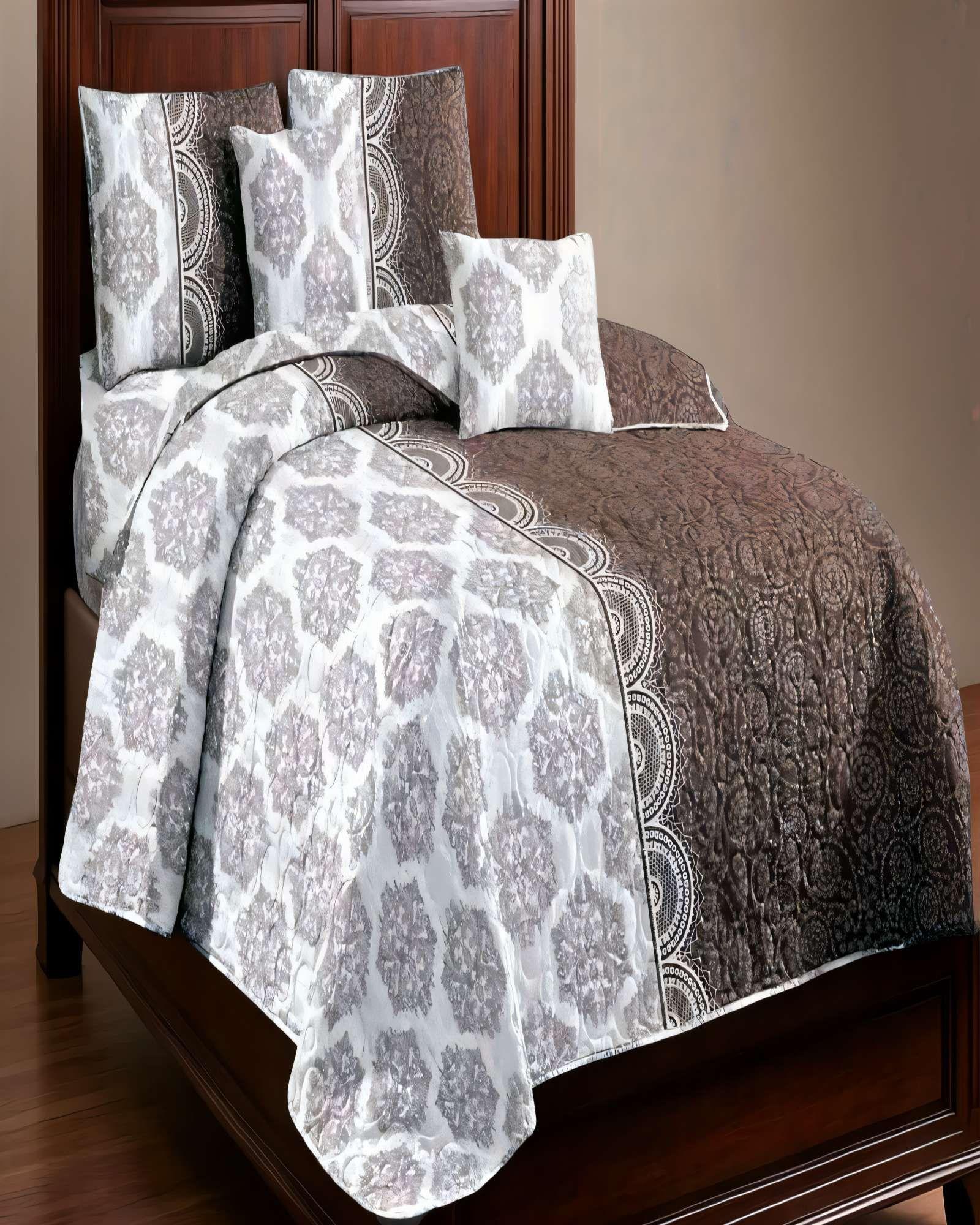 QUILT CUBRECAMA DE VERANO 1,5 PLAZAS CON DISENO 10-2