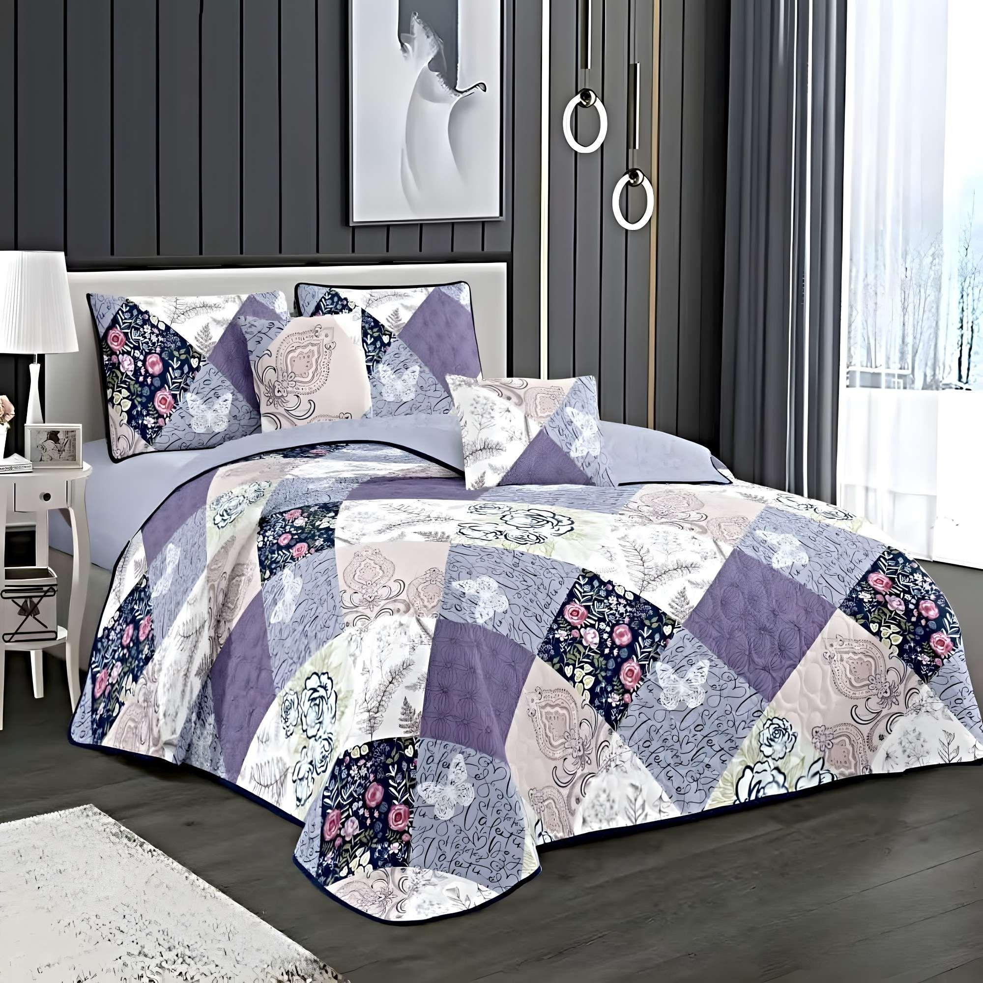 CUBRECAMA QUILT DE VERANO ULTRA FRESCO KING CL11-1