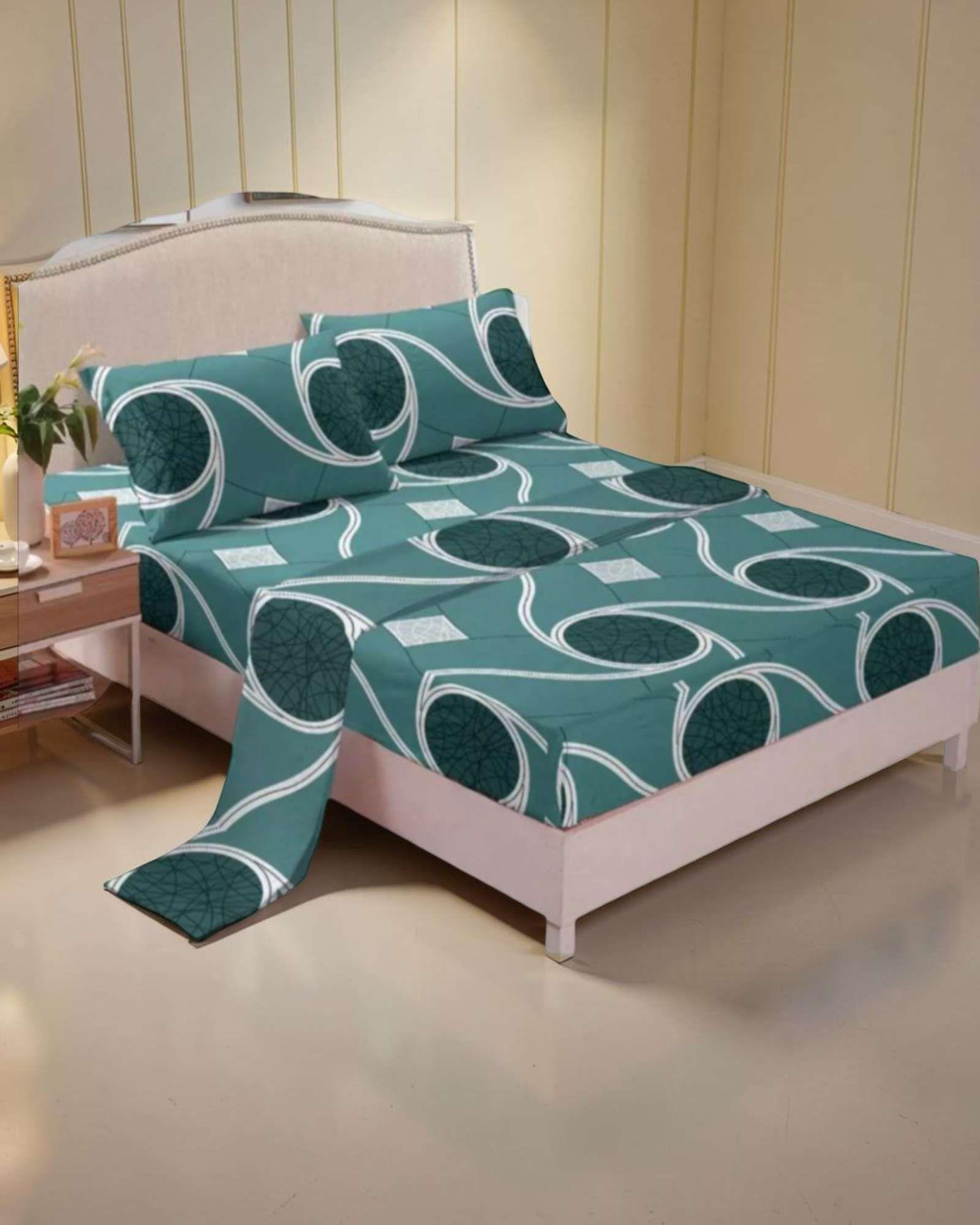 PACK DE SABANAS 200 HILOS PLAZA Y MEDIA CON DISEÑO S03-2