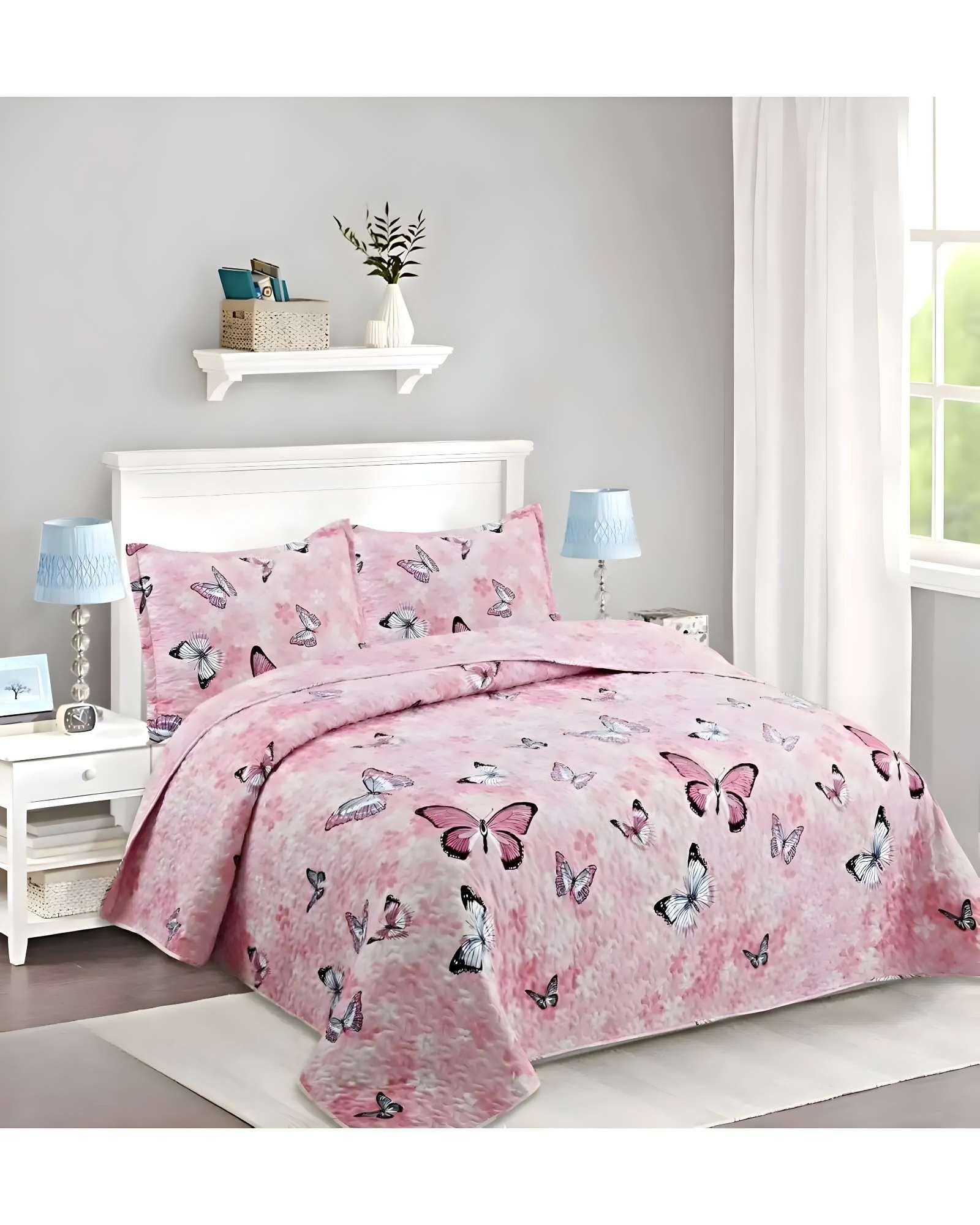 CUBRECAMA QUILT DE VERANO PLAZA Y MEDIA A15-2