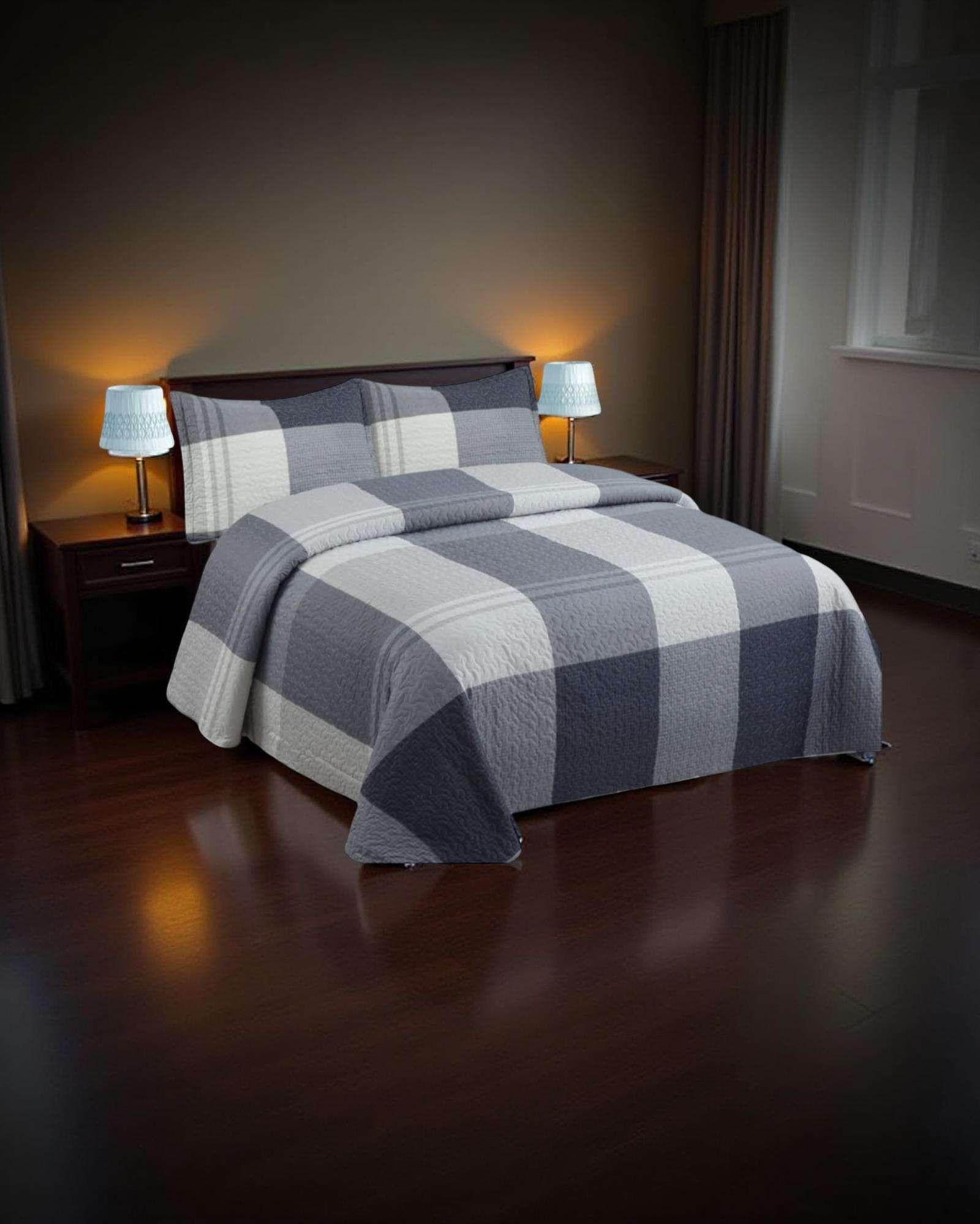 CUBRECAMA QUILT DE VERANO PLAZA Y MEDIA 180x230cm V24-2