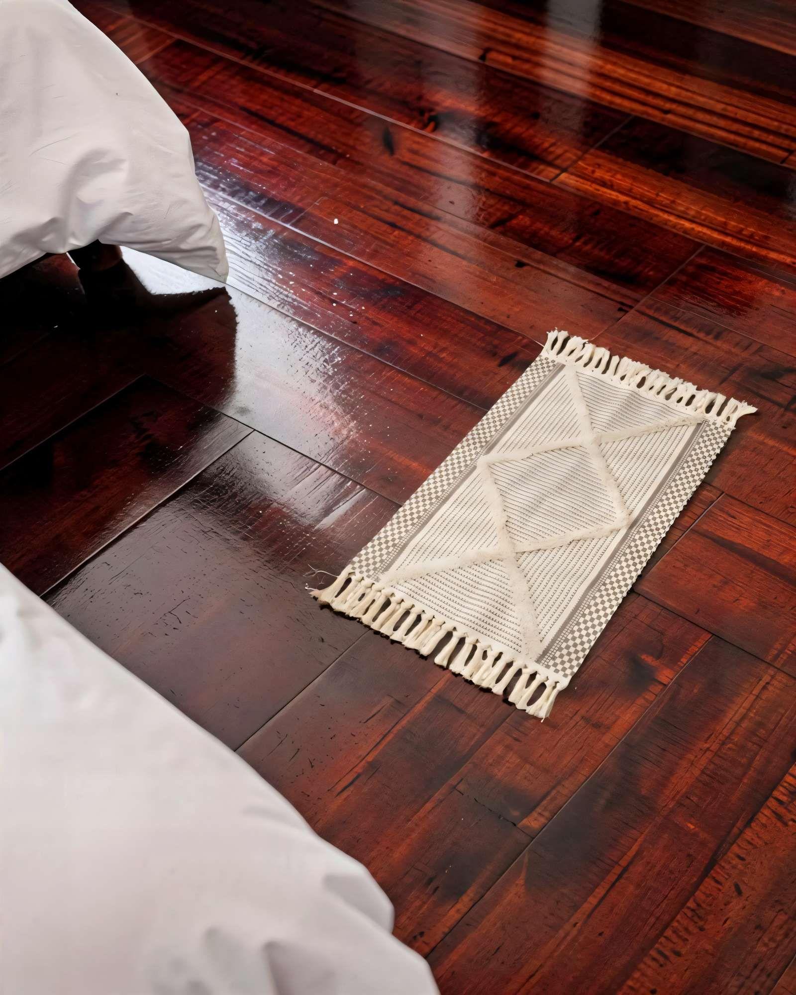 ALFOMBRA BAJADAS DE CAMA 60CMX90CM  BOHO DECORATIVAS 8-3