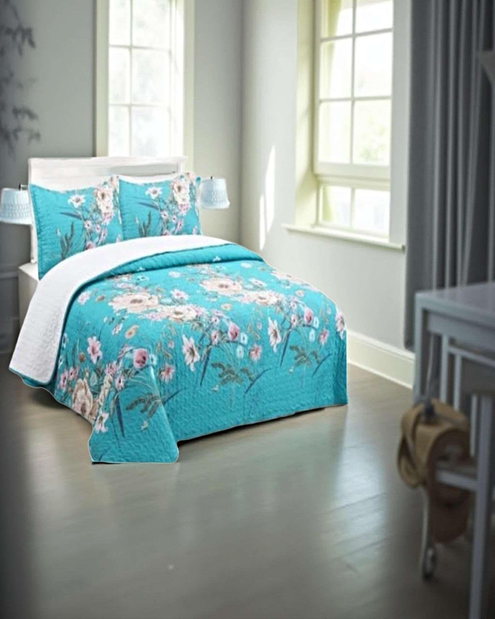 CUBRECAMA QUILT CON CHIPORRO KING N28-2