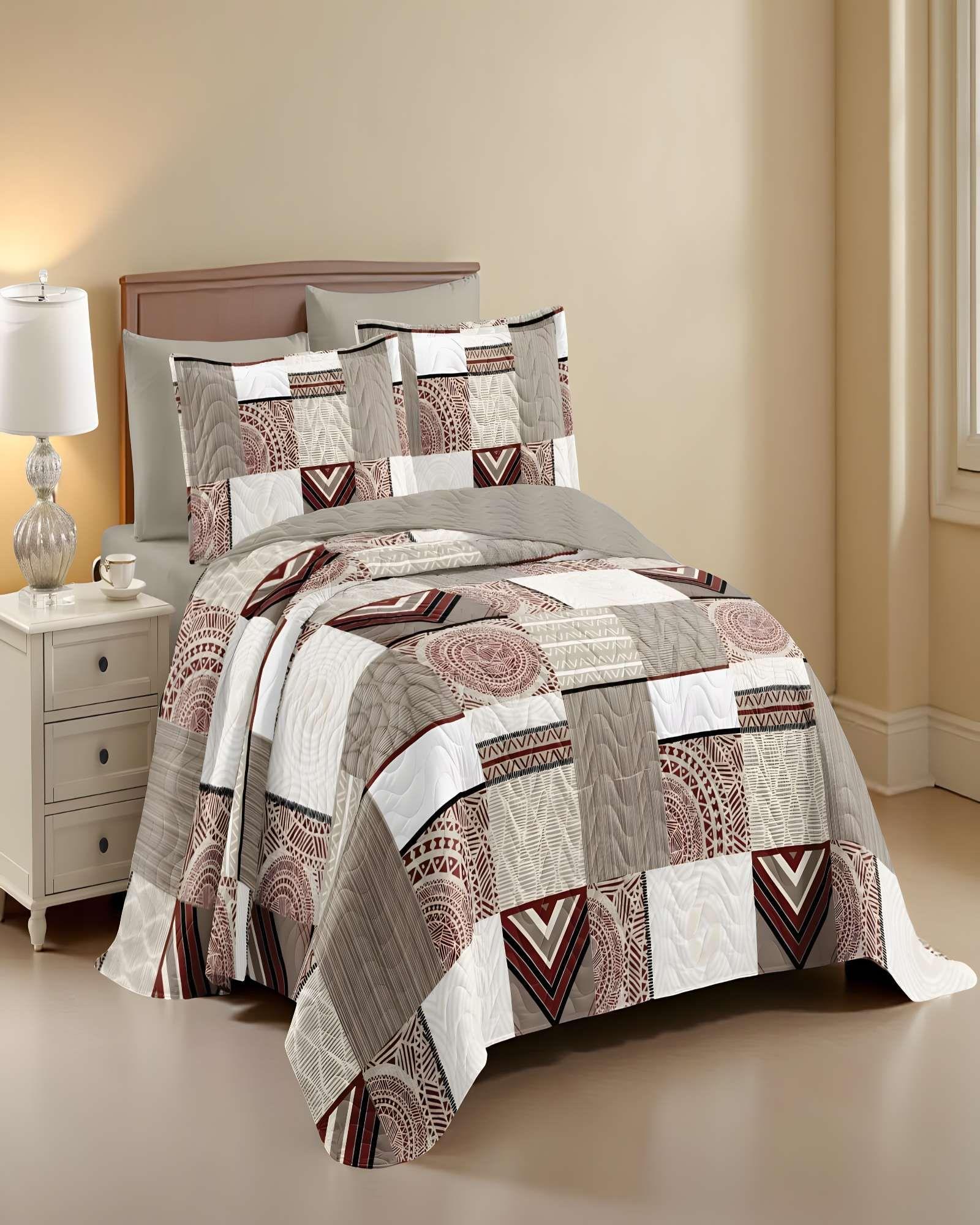 QUILT CUBRECAMA DE VERANO 2 PLAZAS MULTICOLOR 04-2