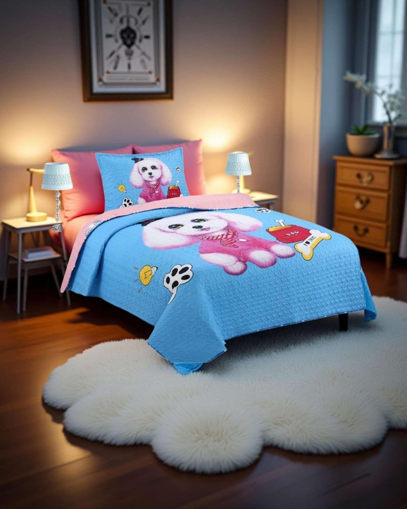 CUBRECAMA QUILT DE VERANO PLAZA Y MEDIA 180x230cm V16-2