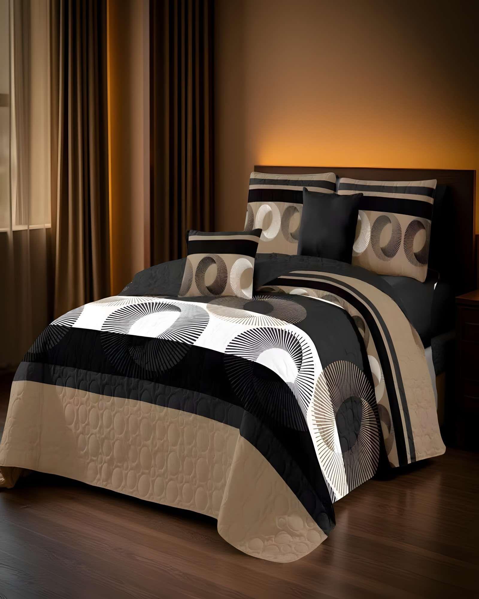 CUBRECAMA CON DIFERENTES DISEÑOS KING 250 X 270 CM P17-3