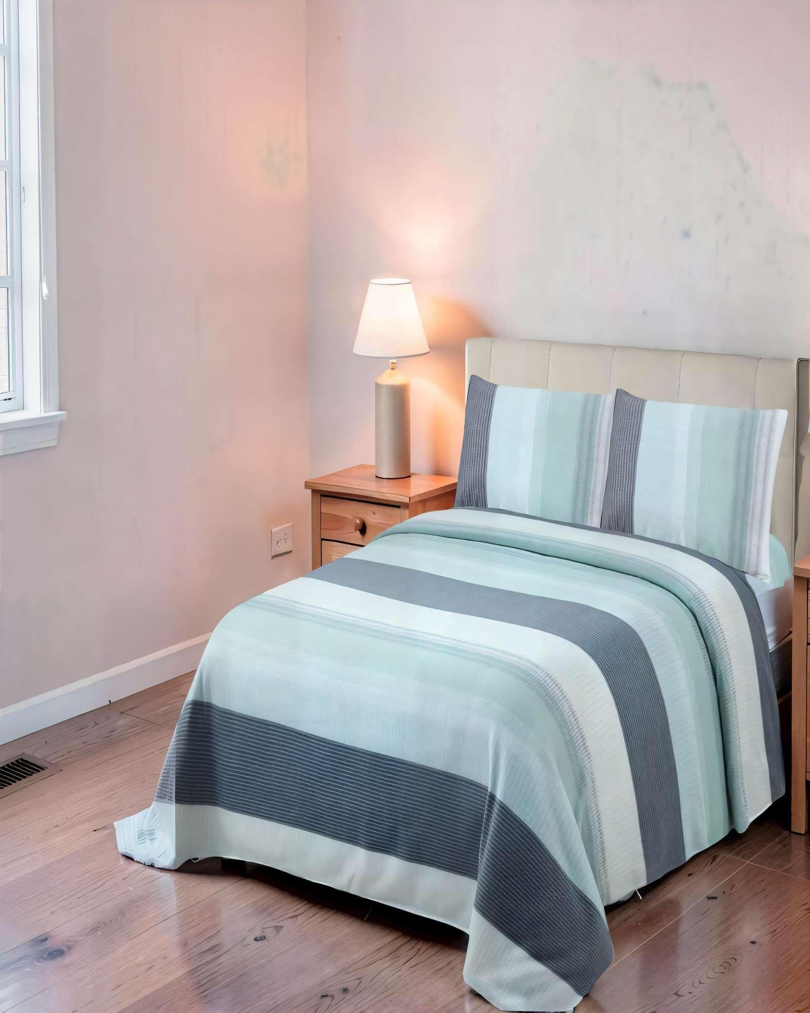 SET DE  SABANA POLAR 2 PLAZAS  CON DISEÑO 9-3