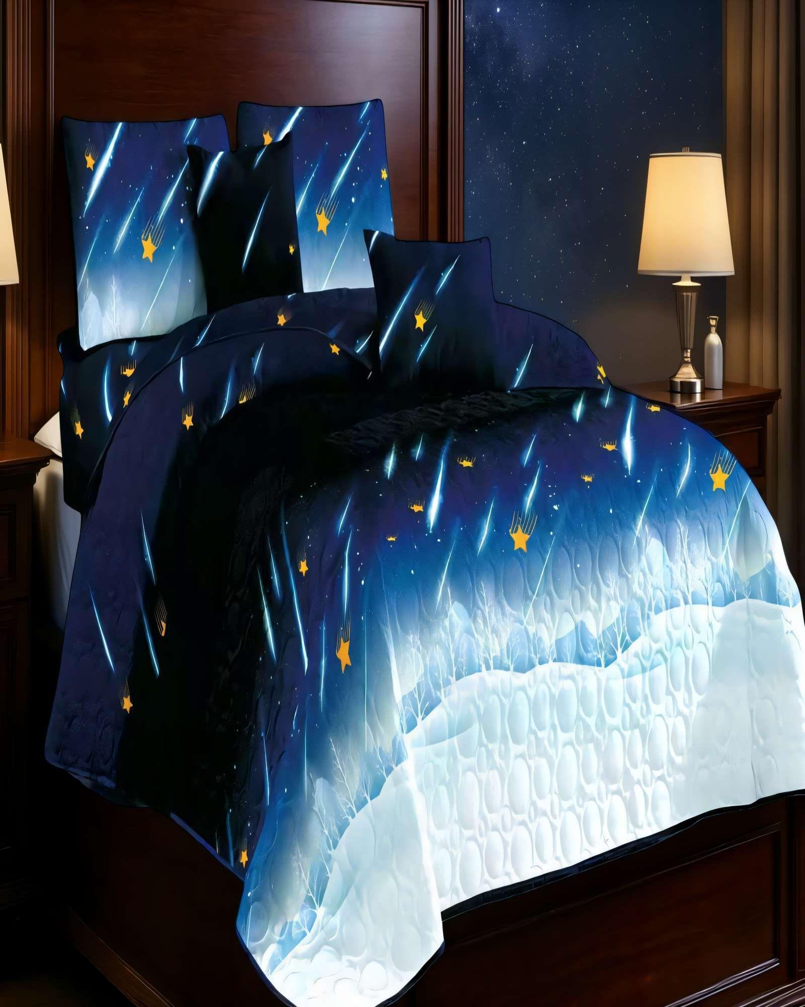 QUILT CUBRECAMA DE VERANO 2 PLAZAS CON DISENO 4-2