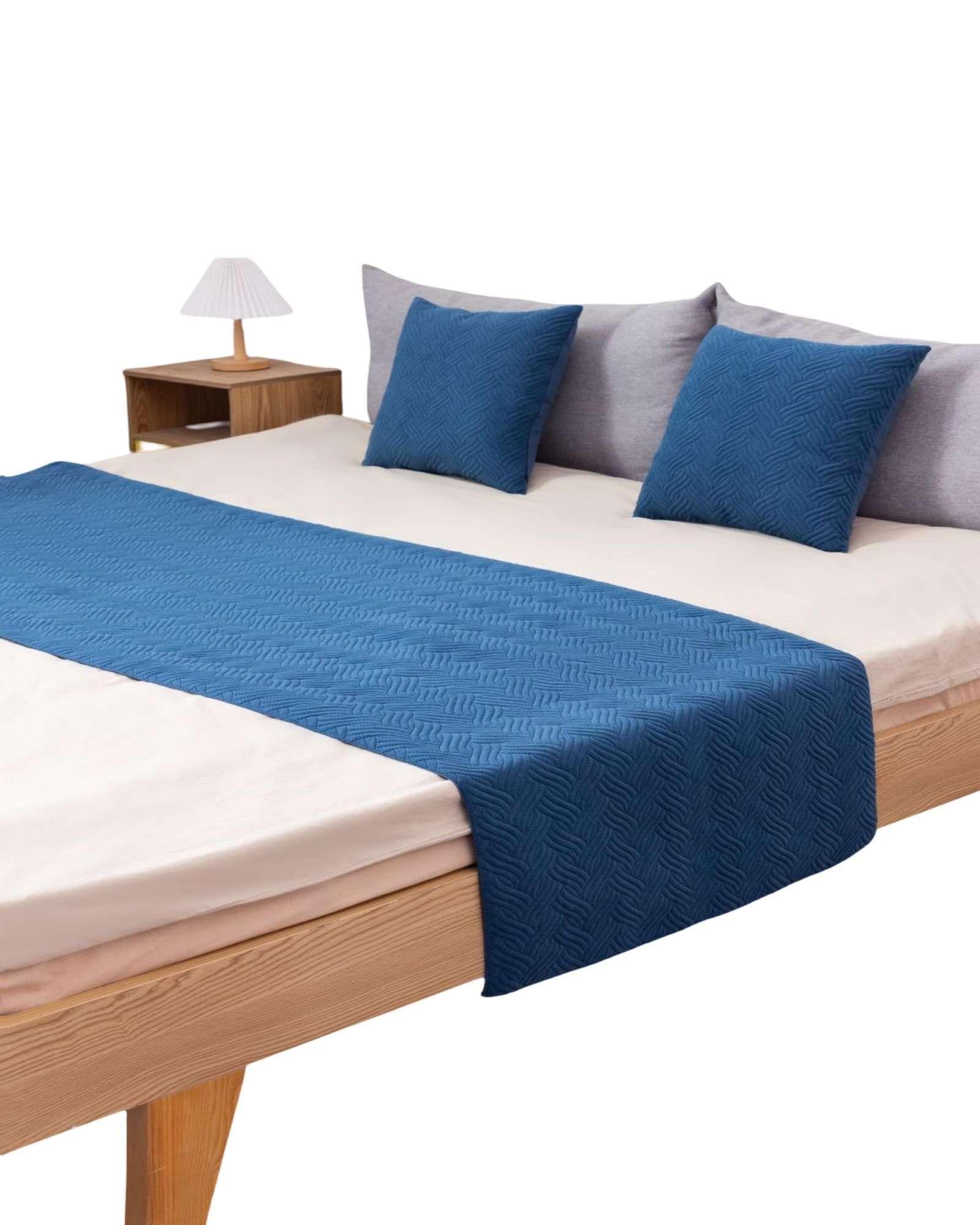 PIECERA SIN FUNDAS 2 PLAZAS ELEGANTE AZUL-2