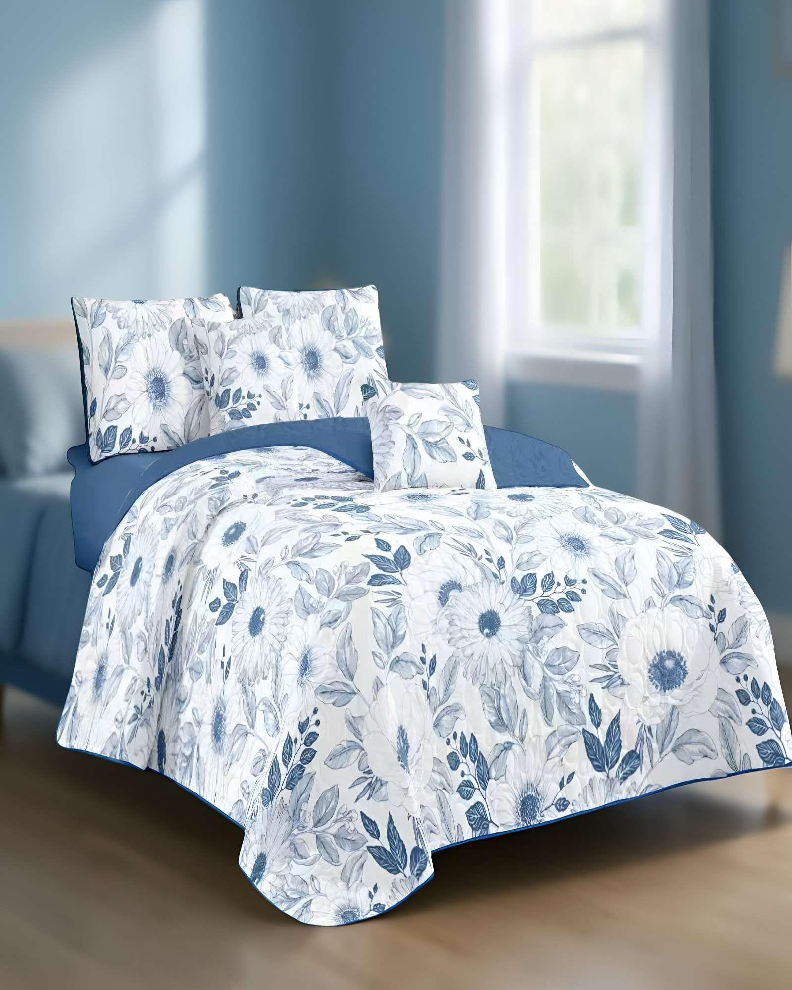 QUILT CUBRECAMA DE VERANO KING CON DISENO 12-3