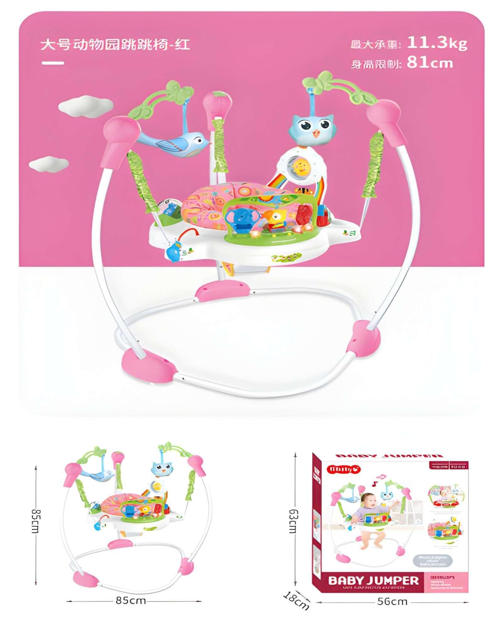 BABY JUMPER PARA NIÑAS ROSADO-3