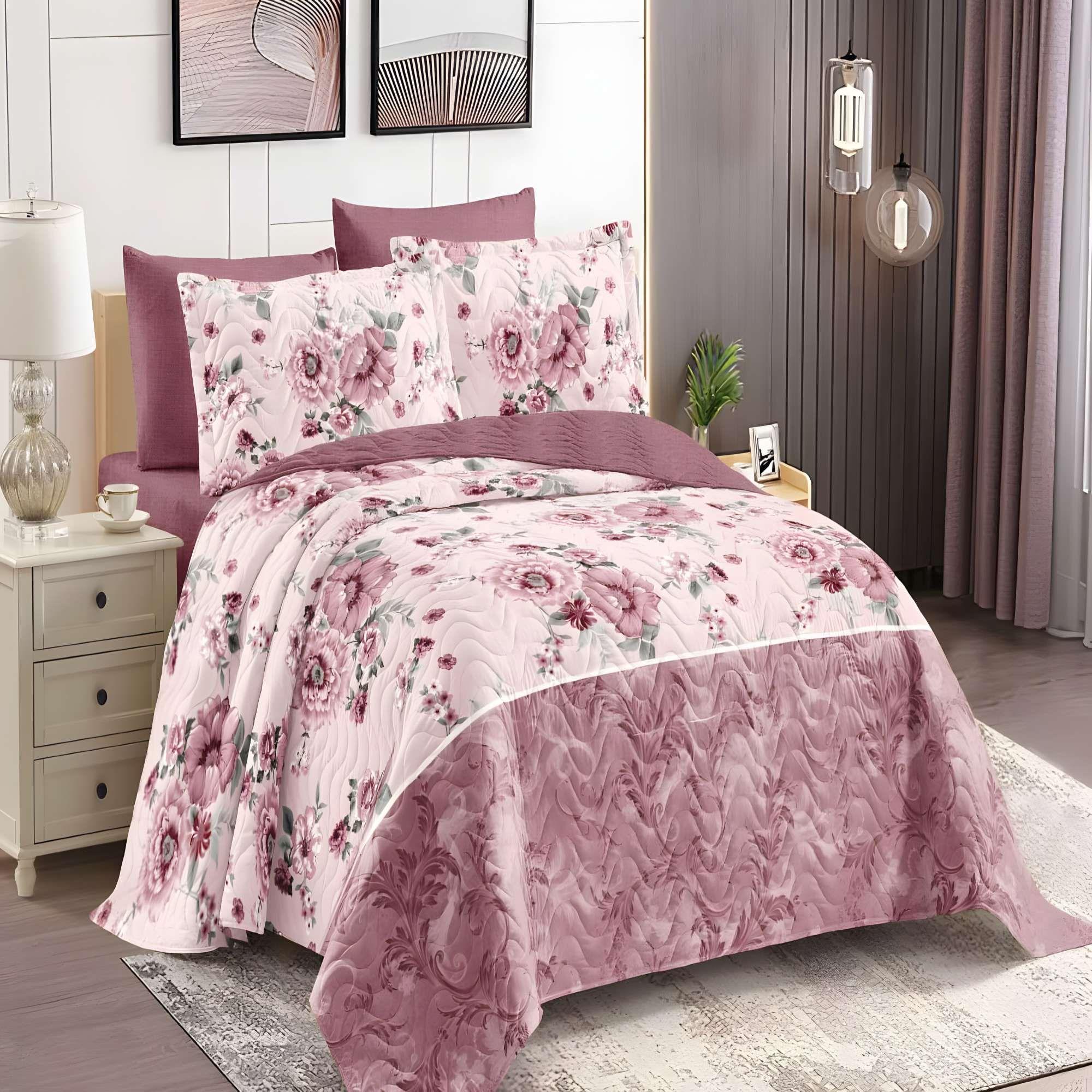 CUBRECAMA PREMIUM DE VERANO CON DISEÑO 1,5P B31-2
