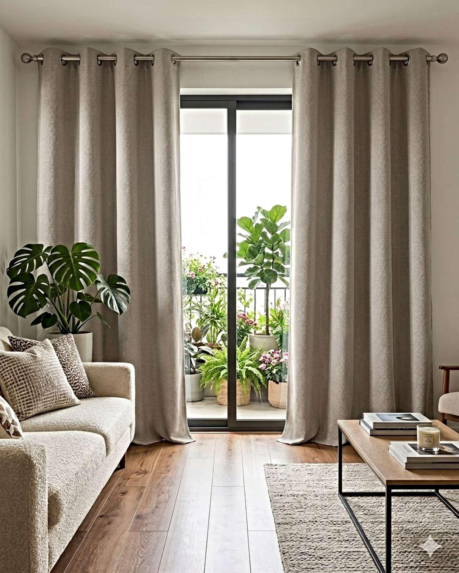 PACK CORTINAS BLACKOUT : ELEGANCIA Y CONFORT BEIGE-4