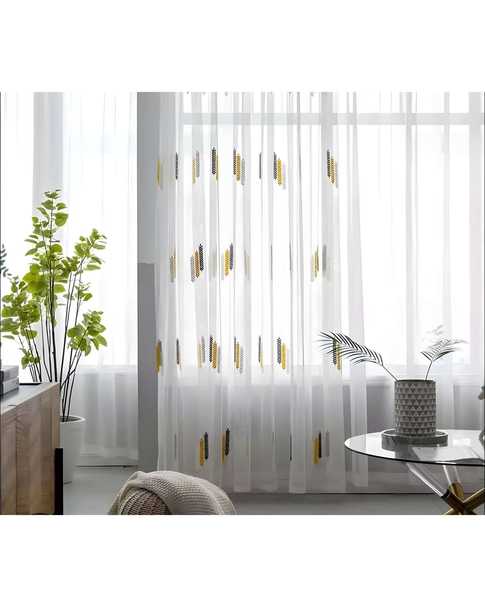 VISILLO CORTINA ESPIGAS  140x230 Cm 2 PAÑOS-3