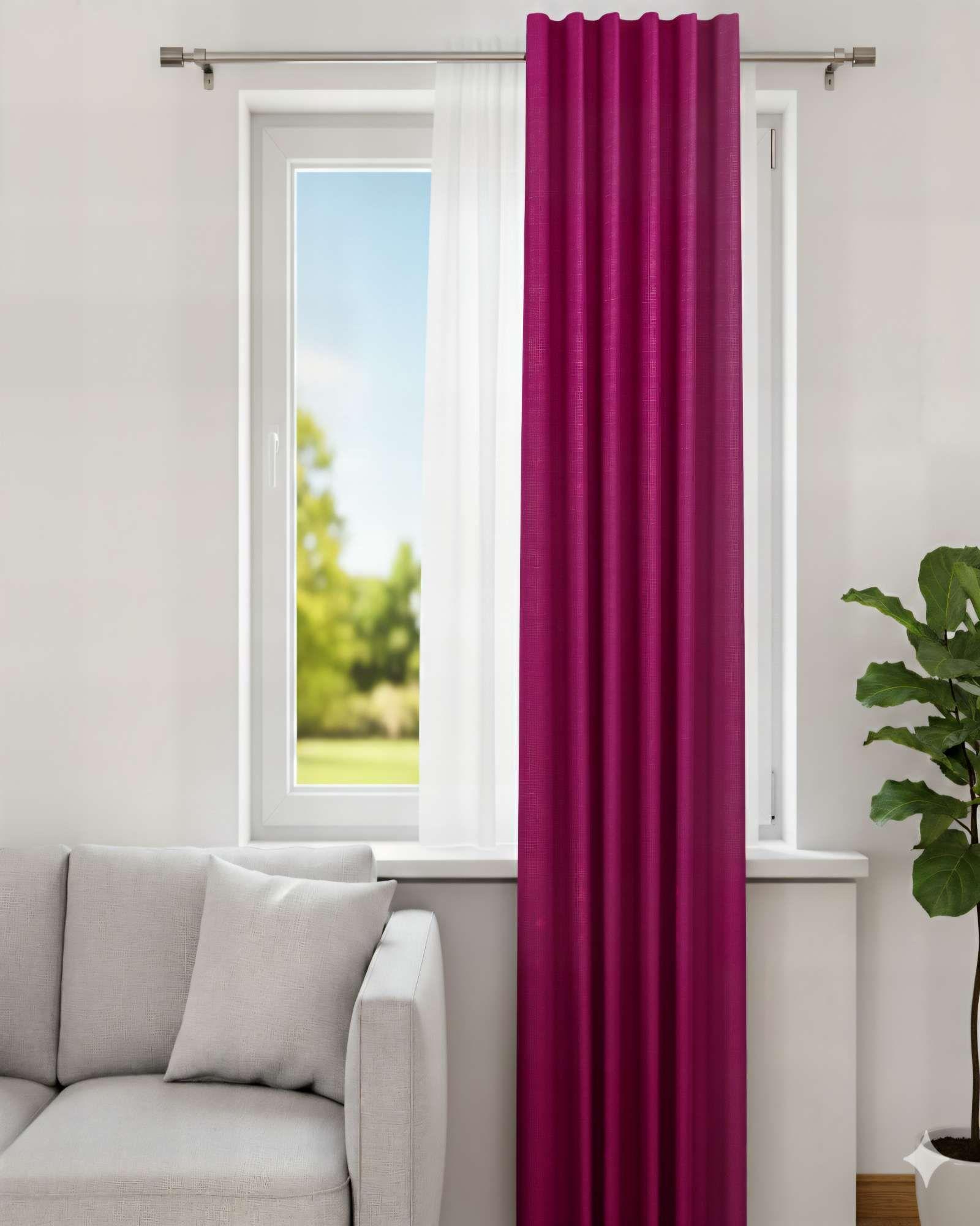 CORTINA ENGOMADA BLACKOUT 2 PAÑOS COLOR MORADO VINO-3