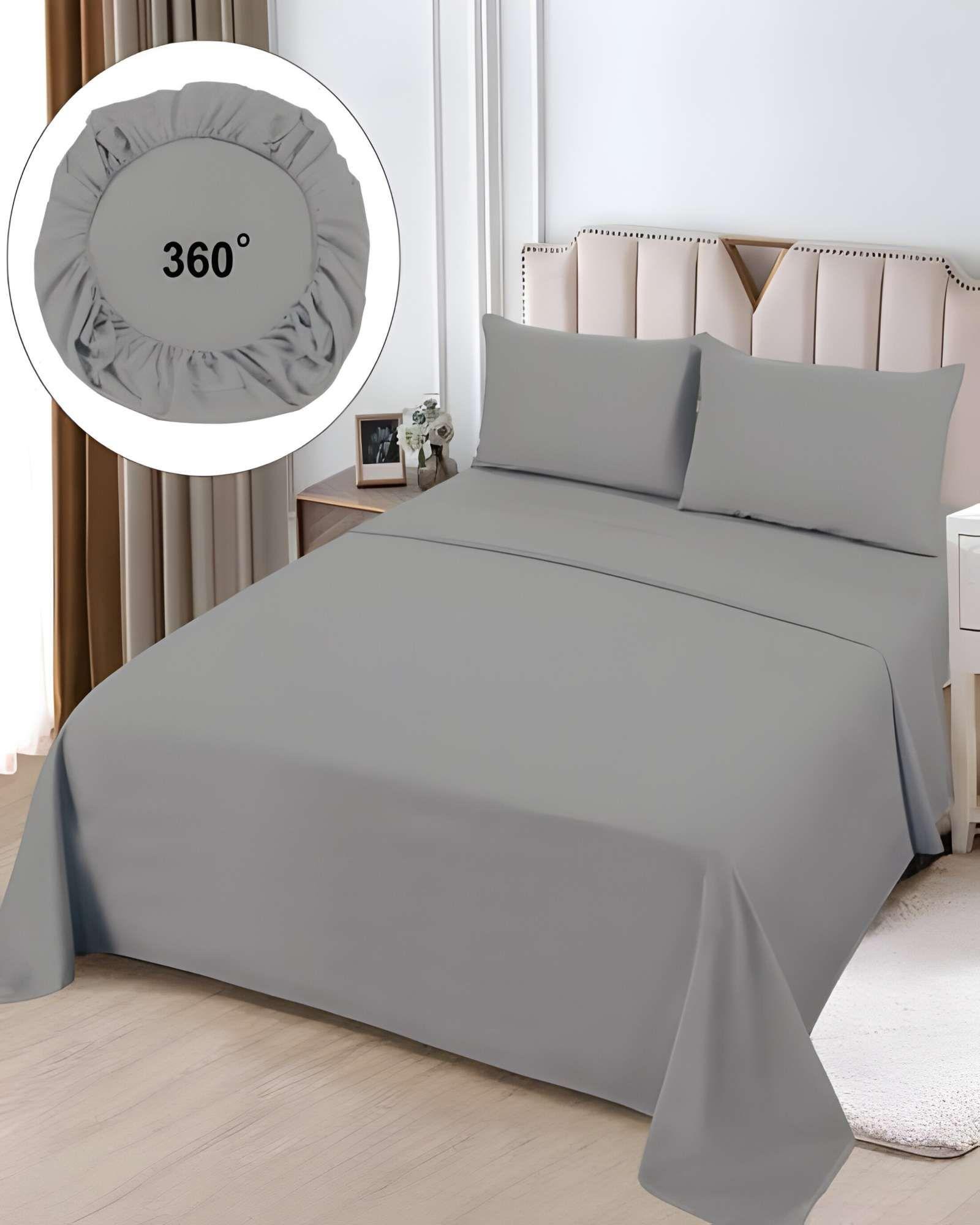 JUEGO DE SABANAS SUPERKING GRIS S7-2
