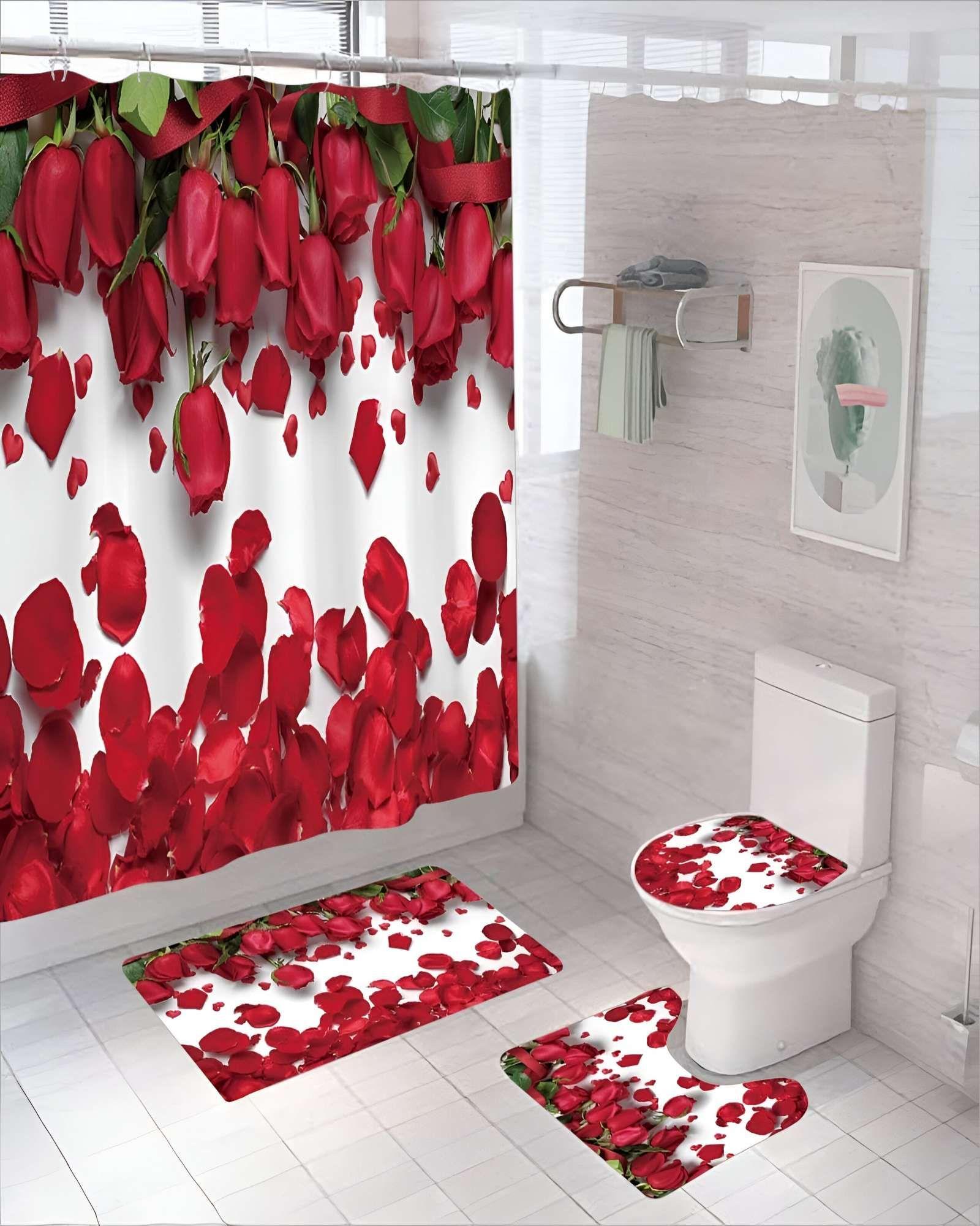 PACK DE 4 PIEZAS PARA BAÑO CON ESTAMPADO 25-3