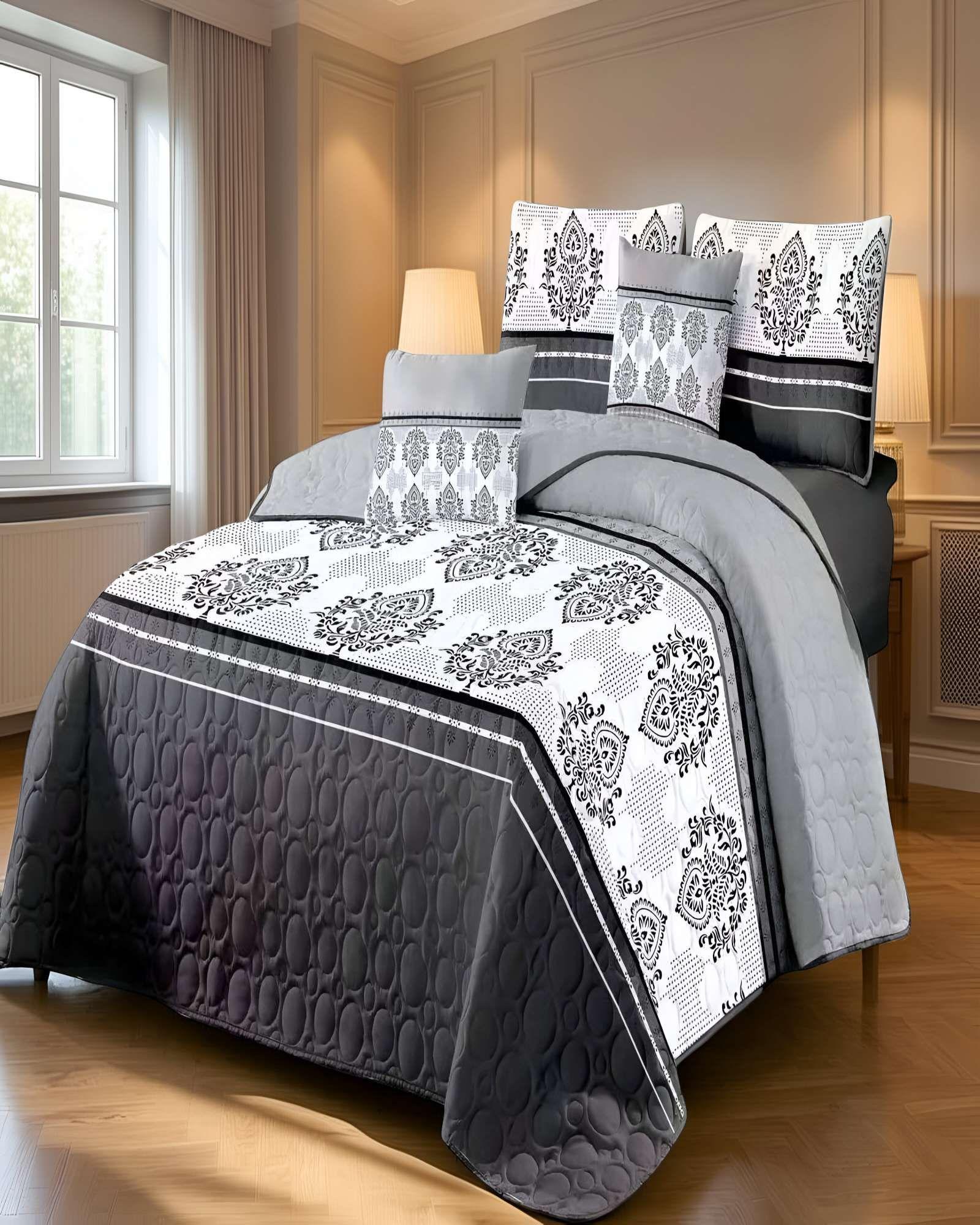 QUILT CUBRECAMA DE VERANO KING CON DISENO 6-3