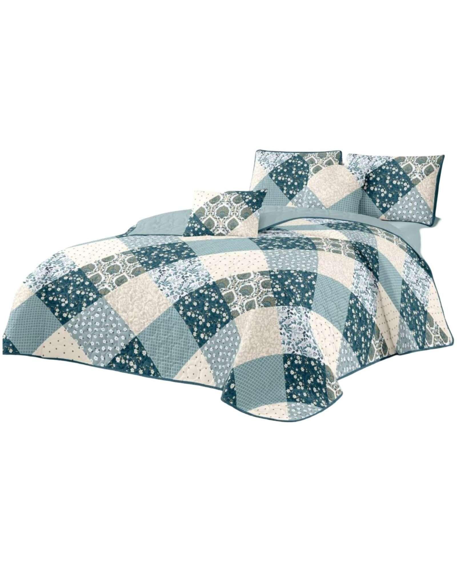 quilt cubrecama verano king V01-1