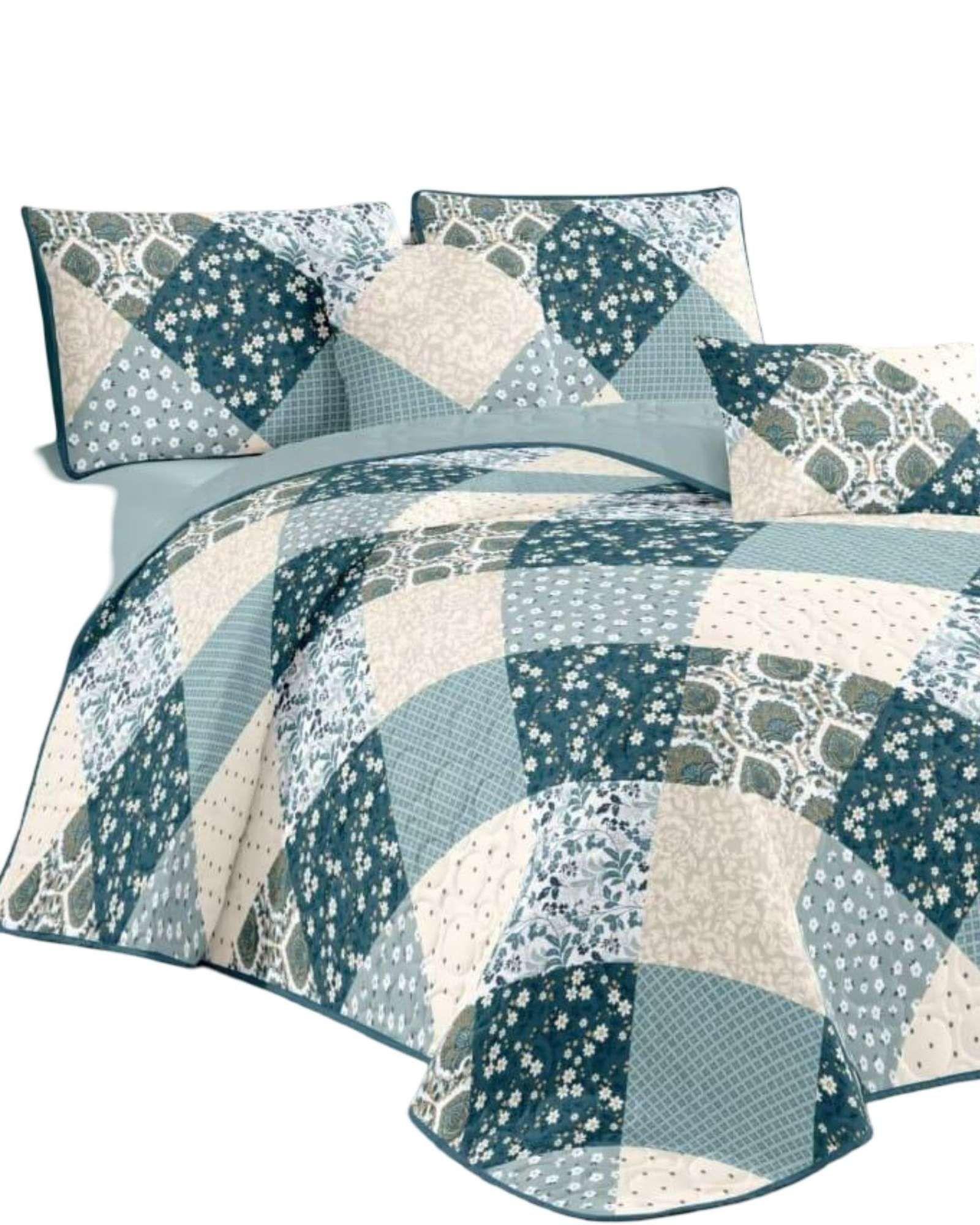quilt cubrecama verano king V01-2