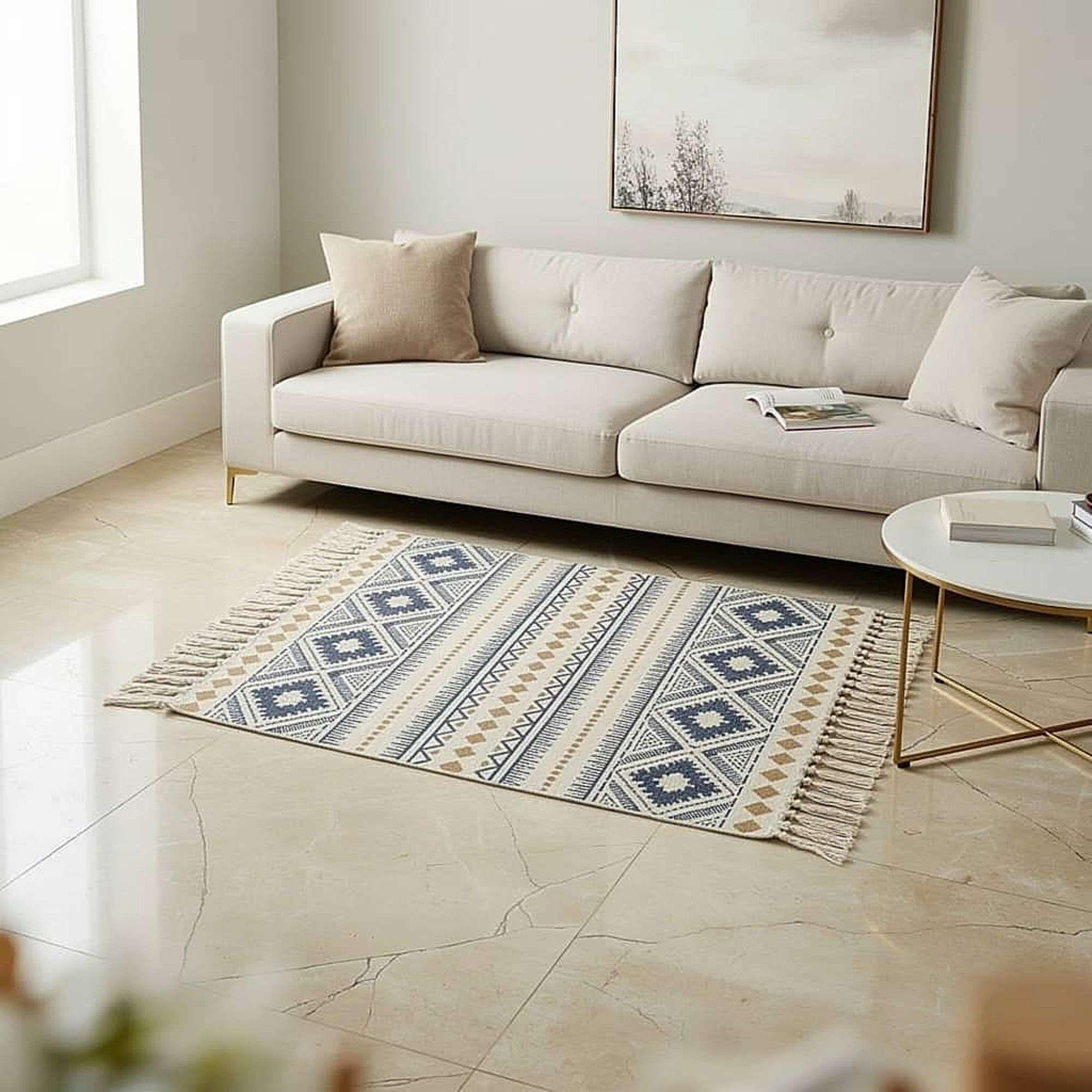 SET DE 2 BAJADAS DE CAMAS DECORATIVAS KILIM 60x90cm 02-1