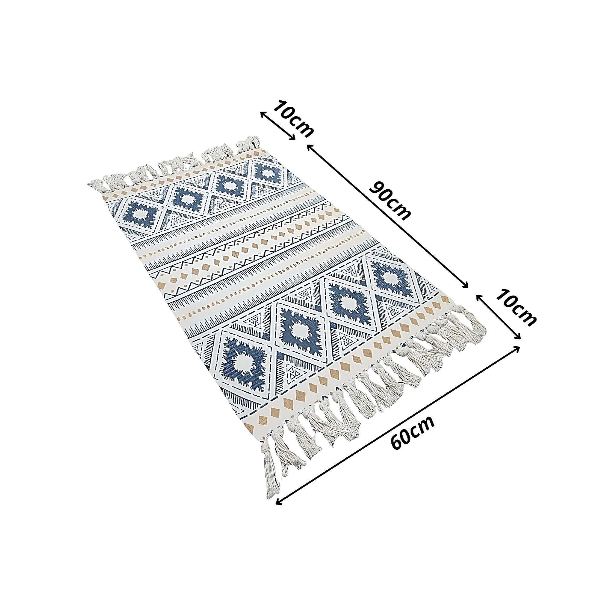 SET DE 2 BAJADAS DE CAMAS DECORATIVAS KILIM 60x90cm 02-3