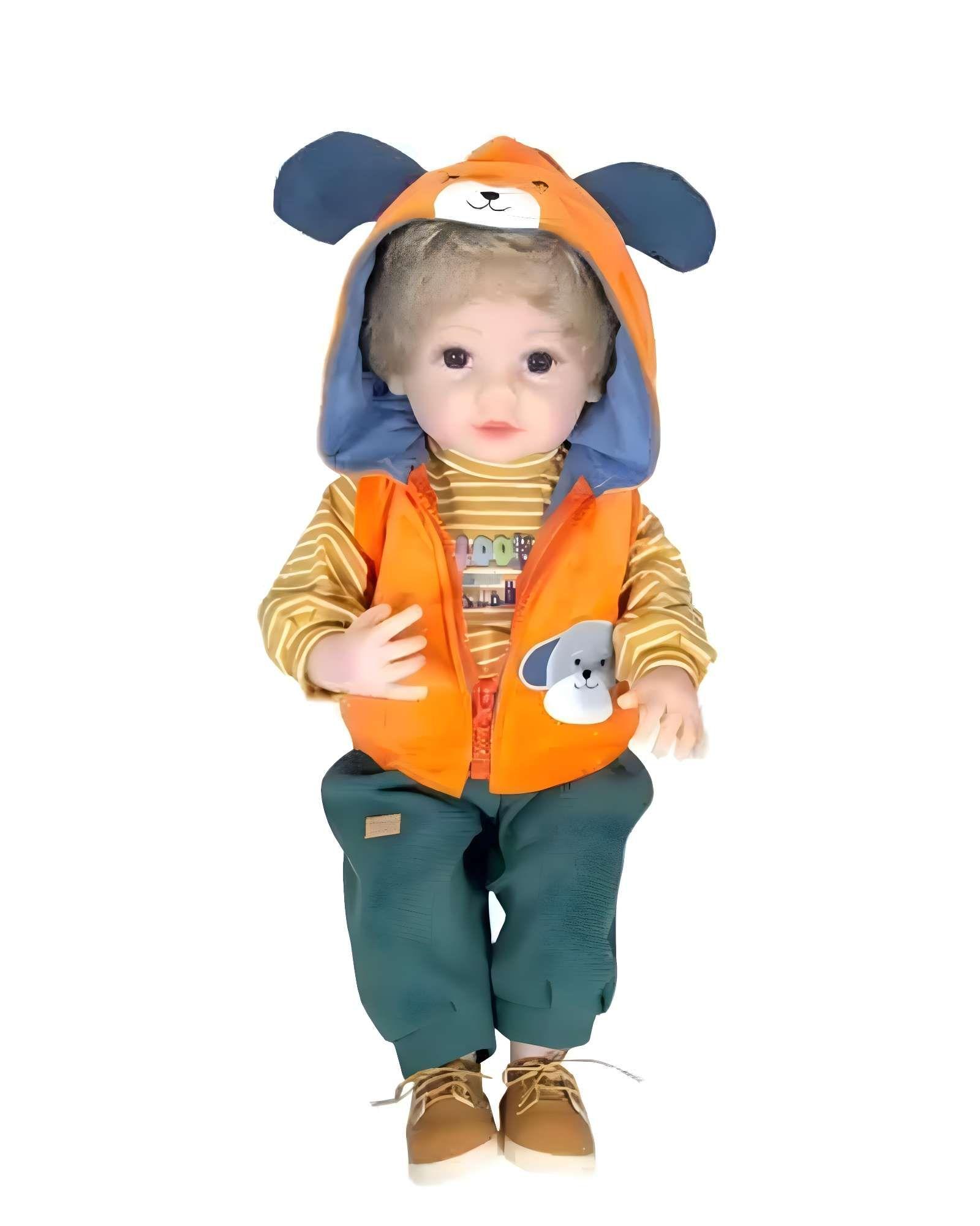 Muñeco infantil bebé realista silicona Danut -0