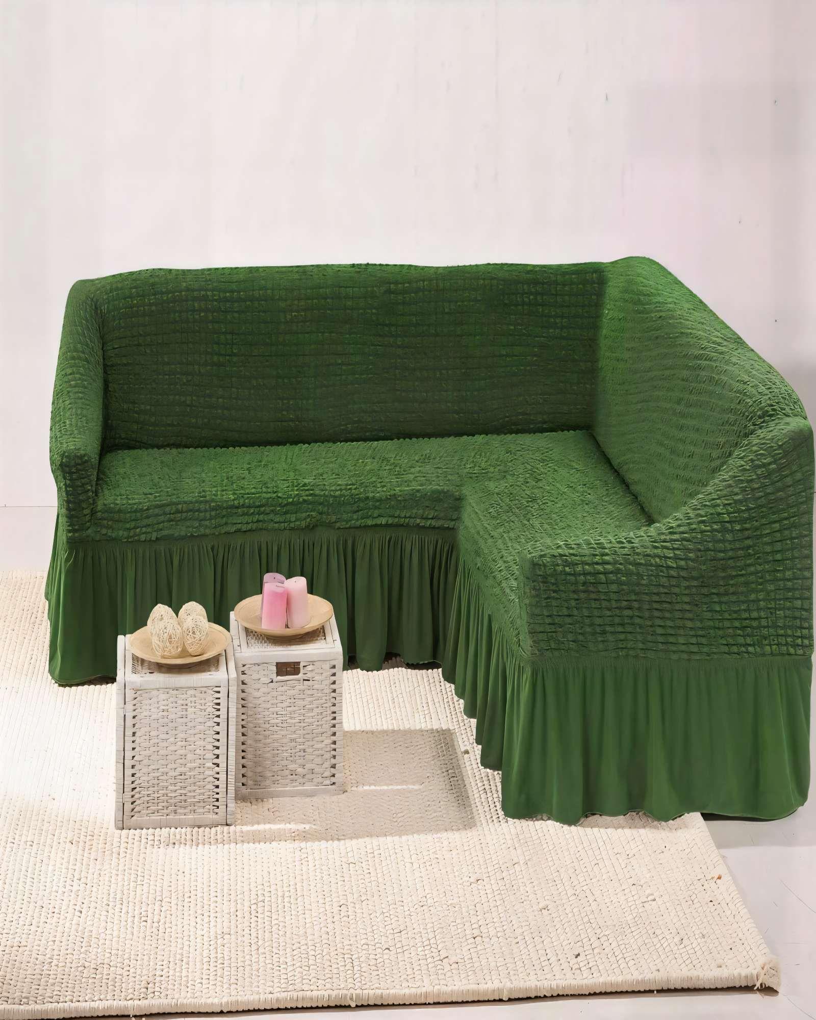 FUNDA CUBRE SOFÁ TURCO EN FORMA DE L COLOR VERDE2-3