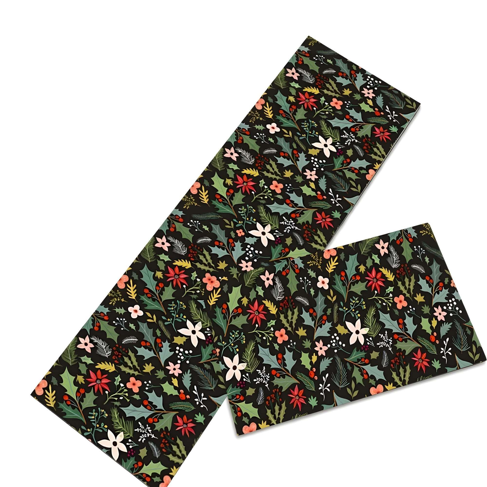 DUO DE  ALFOMBRAS DE GOMA MINIMALISTAS PARA COCINA B14-3