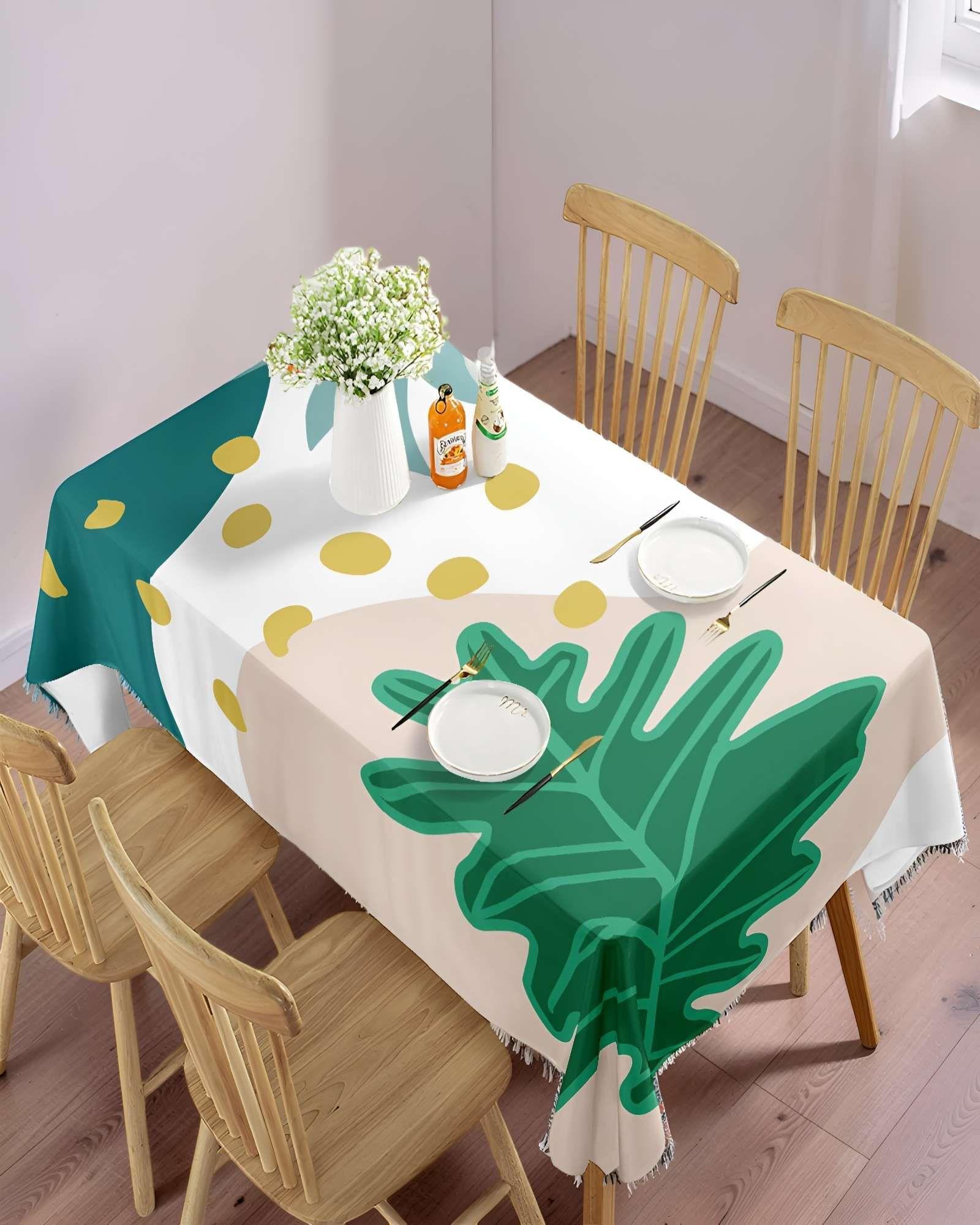 MANTEL GRUESO CON DISEÑOS DECORATIVOS 140X220 CM D01-2