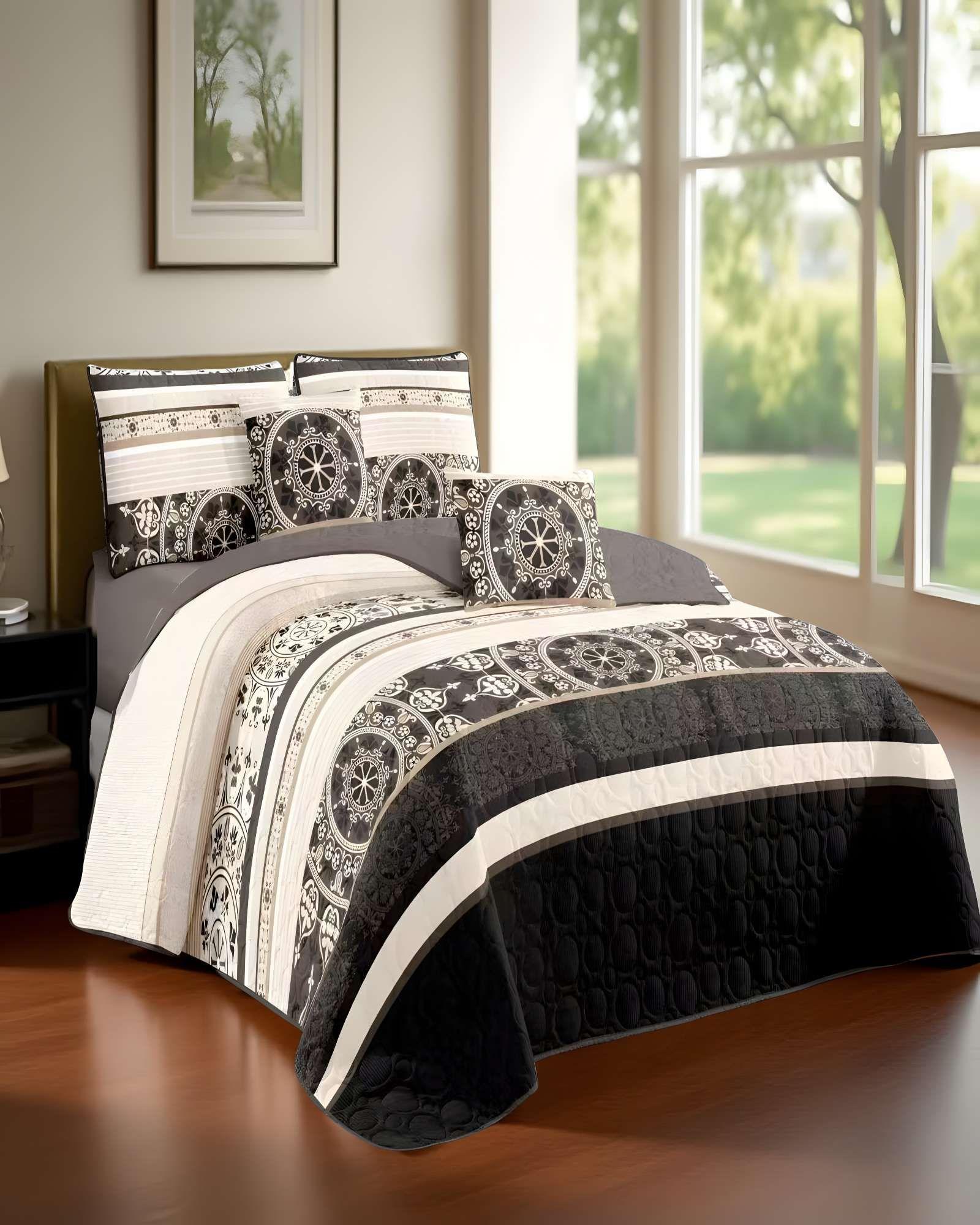 CUBRECAMA CON DIFERENTES DISEÑOS KING 250 X 270 CM P16-2