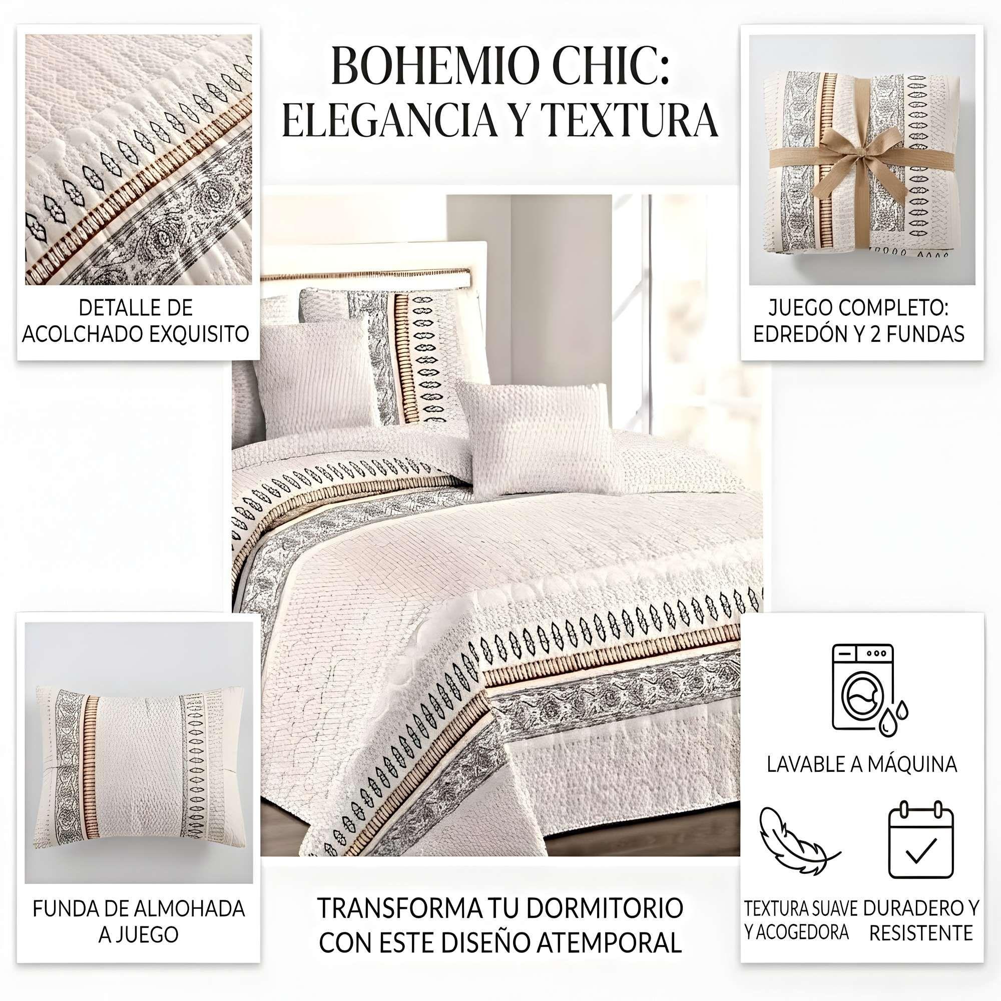 CUBRECAMA QUILT DE VERANO ULTRA FRESCO 2 PLAZAS C13-3