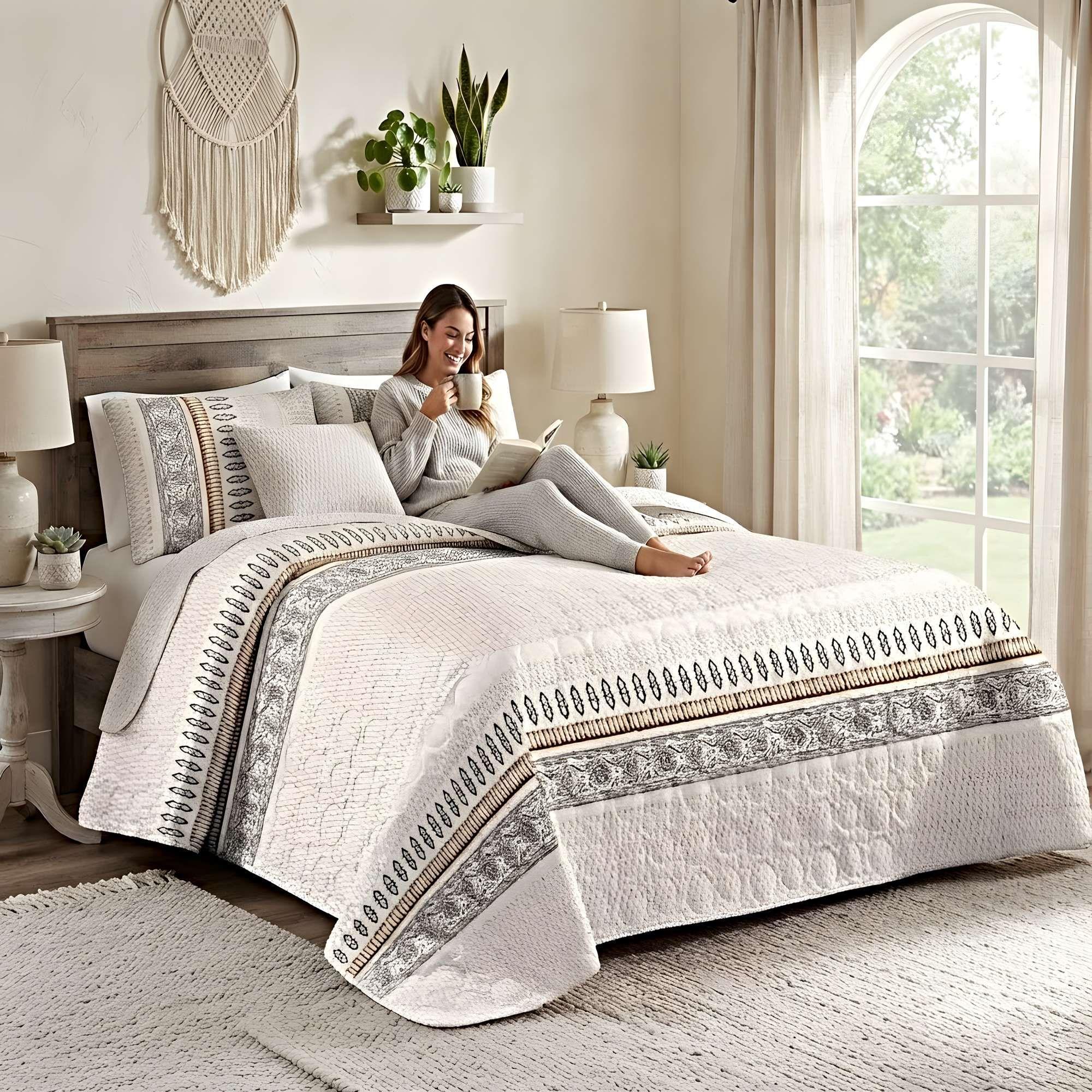 CUBRECAMA QUILT DE VERANO ULTRA FRESCO 2 PLAZAS C13-2