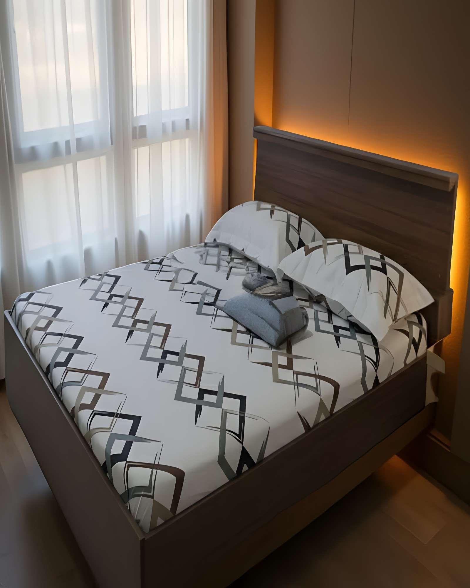 SET DE SABANAS 100% EXTRASUAVE PLAZA Y MEDIA BLANCO C8-3