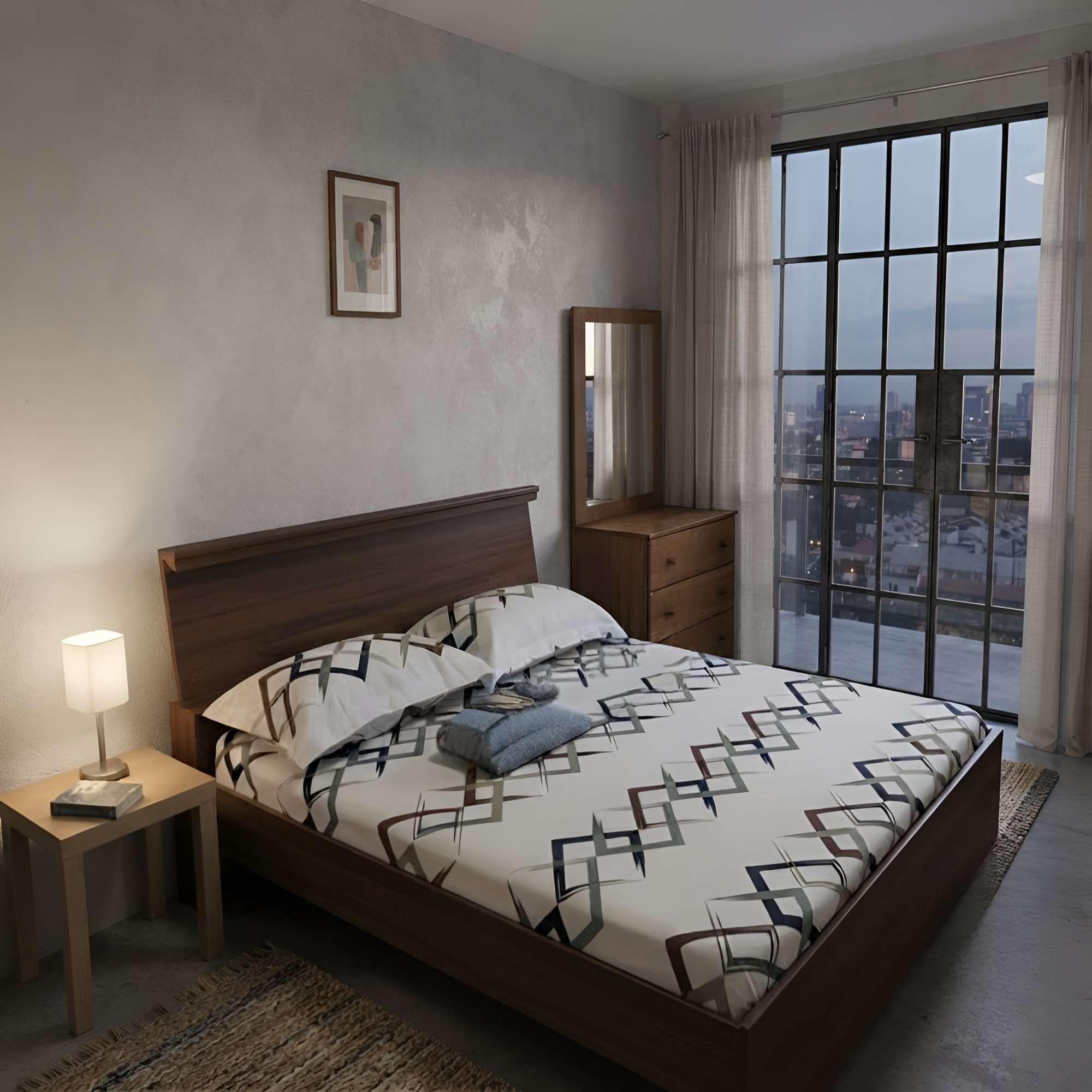 SET DE SABANAS 100% EXTRASUAVE PLAZA Y MEDIA BLANCO C8-2