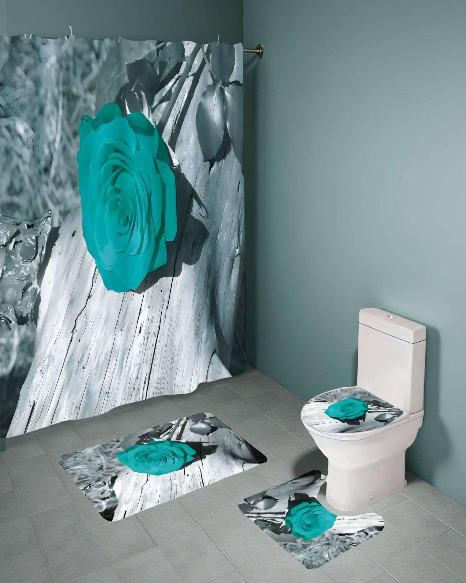 PACK DE 4 PIEZAS PARA BAÑO CON ESTAMPADO 15-3