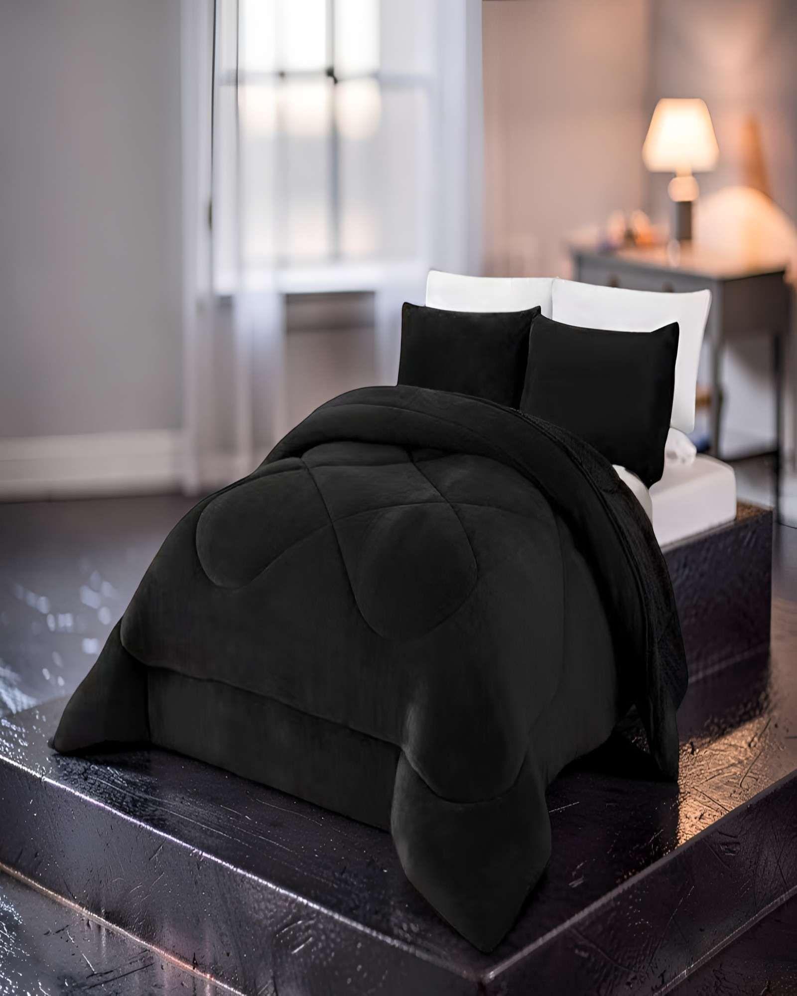 PLUMON PREMIUM 2 PLAZA 230CM X 250CM COLOR NEGRO-2