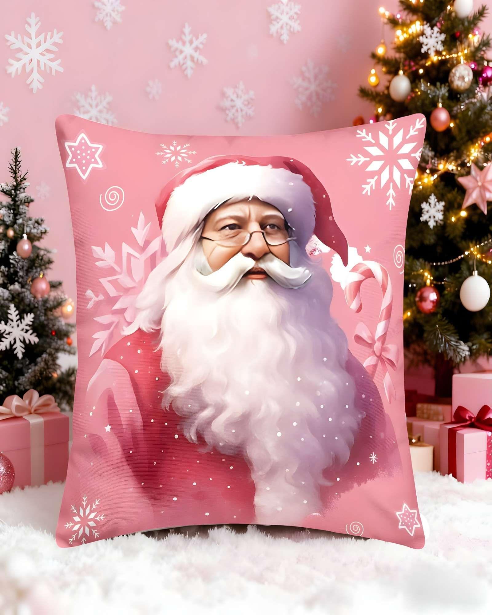 PACK DE 4 FUNDAS DE COJINES DE NAVIDAD 45X45 CM A11-2
