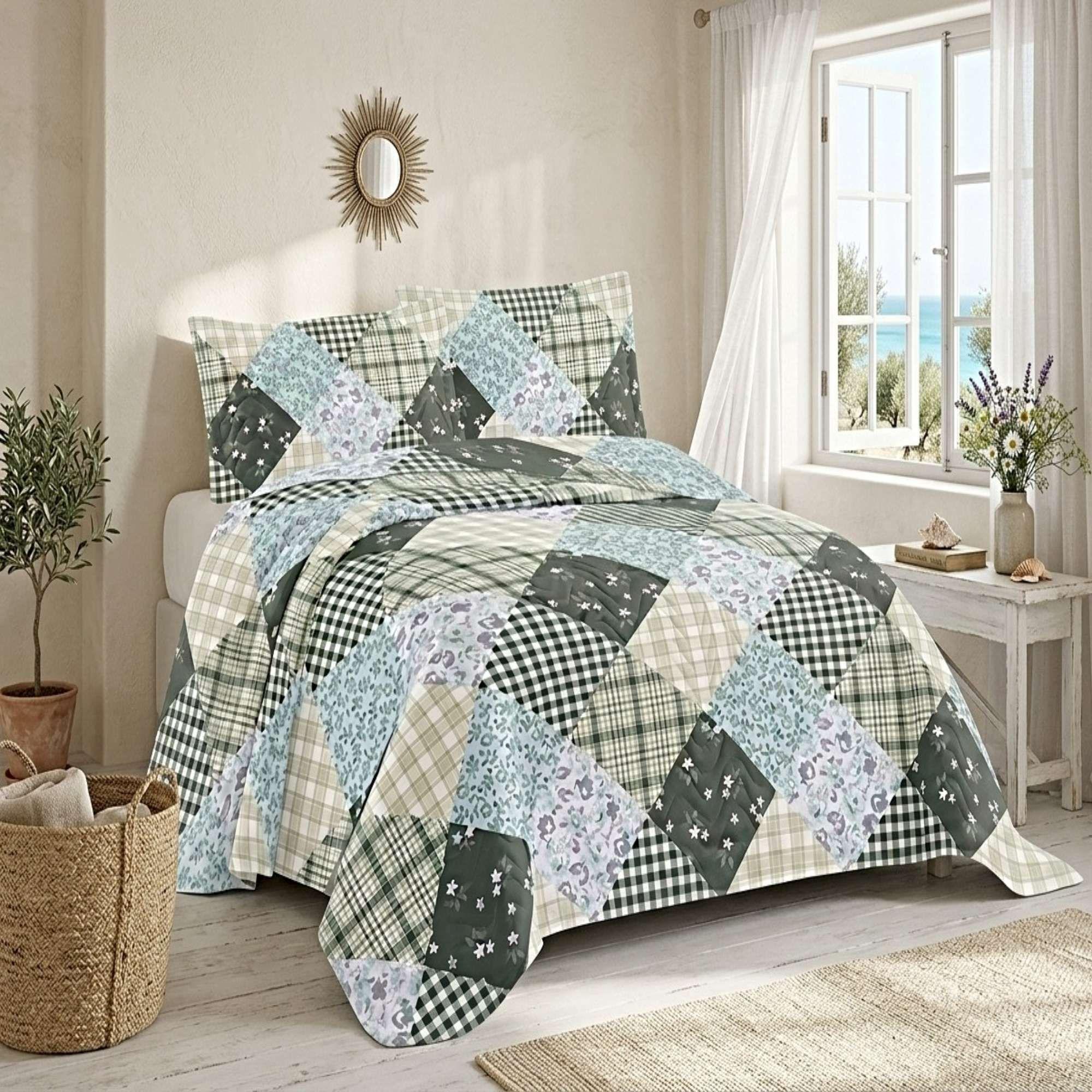 CUBRECAMA DE VERANO 2P  230x250cm B14-3